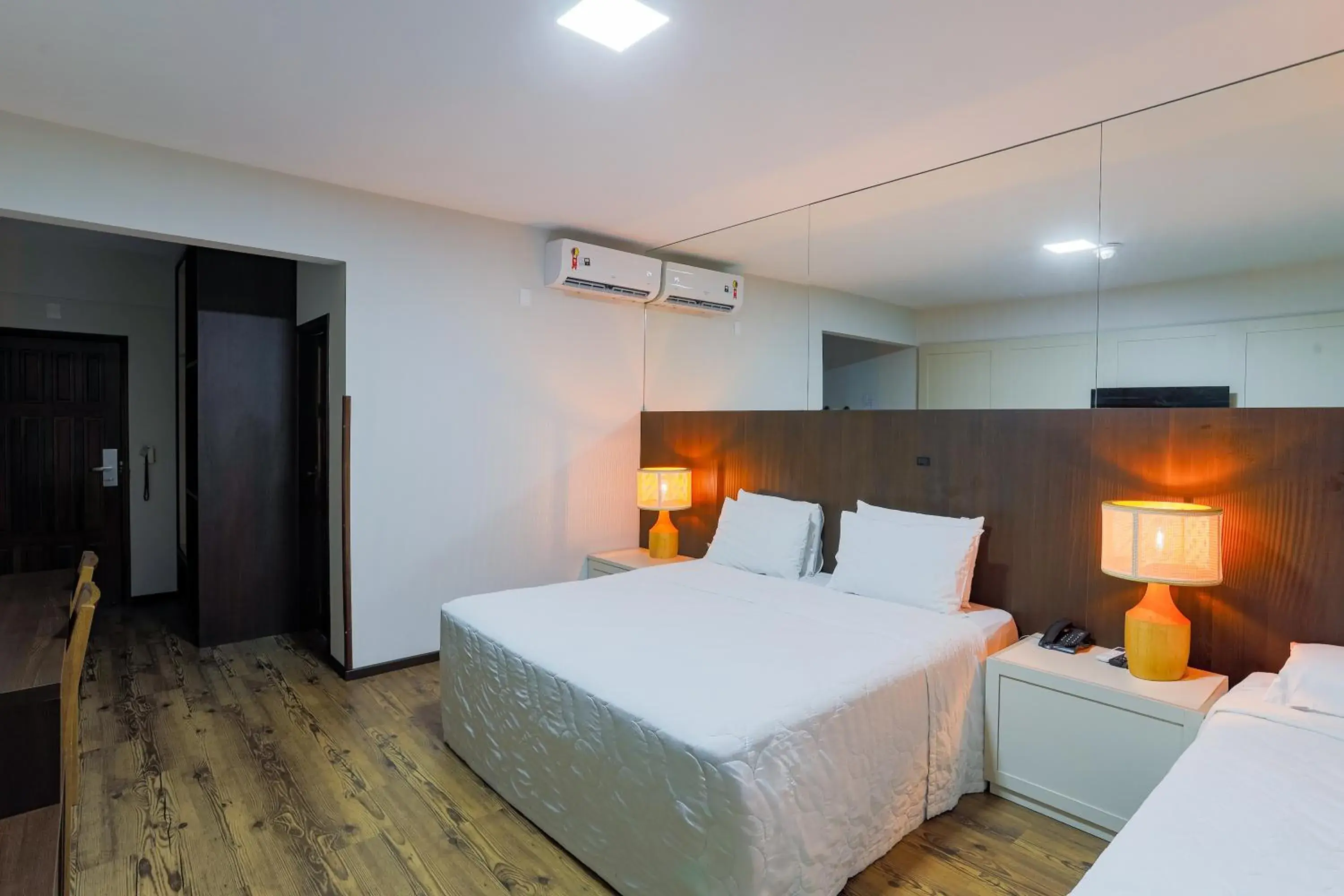 Bed in Alven Hotel by Slaviero Hotéis Bed in Alven Hotel by Slaviero Hotéis