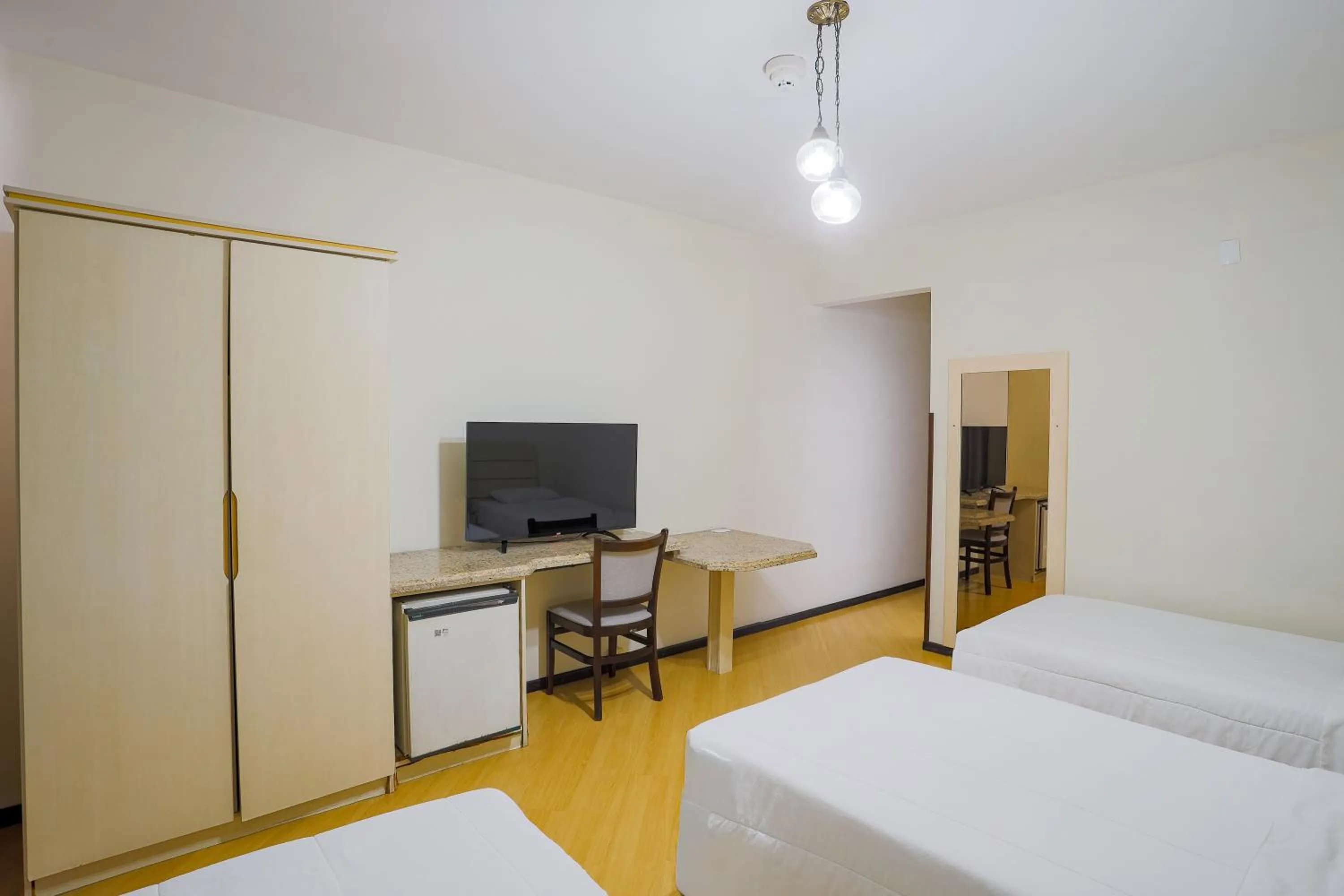 Bed in Alven Hotel by Slaviero Hotéis