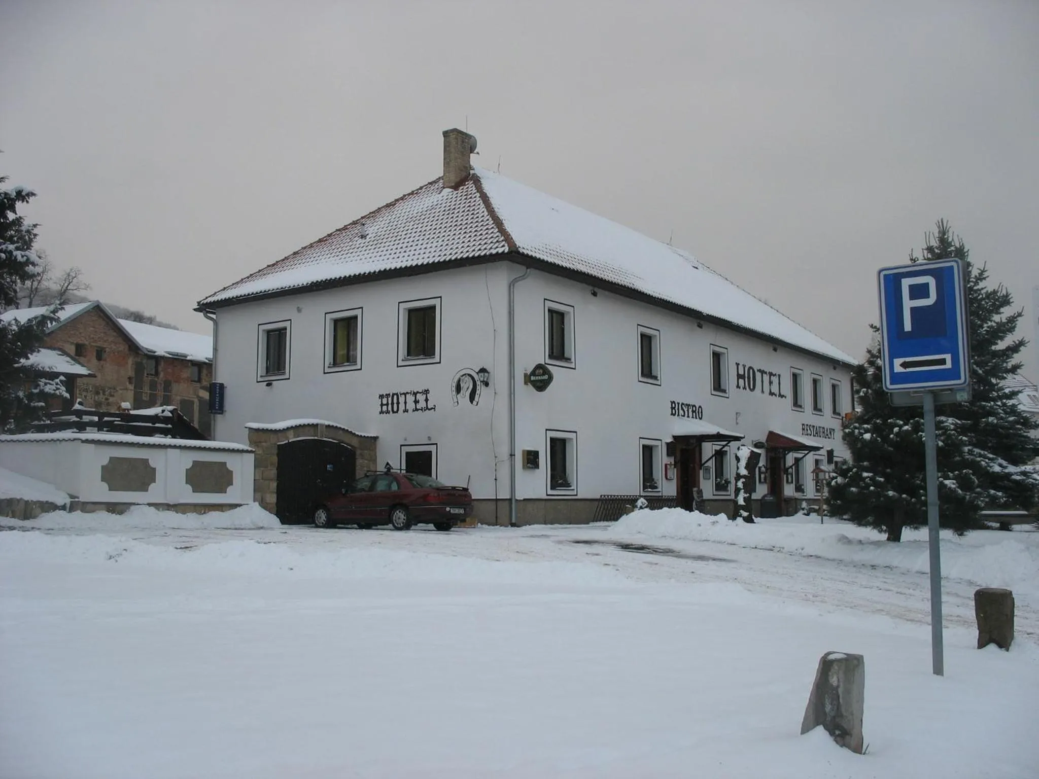 Property building in Hotel Kovarna