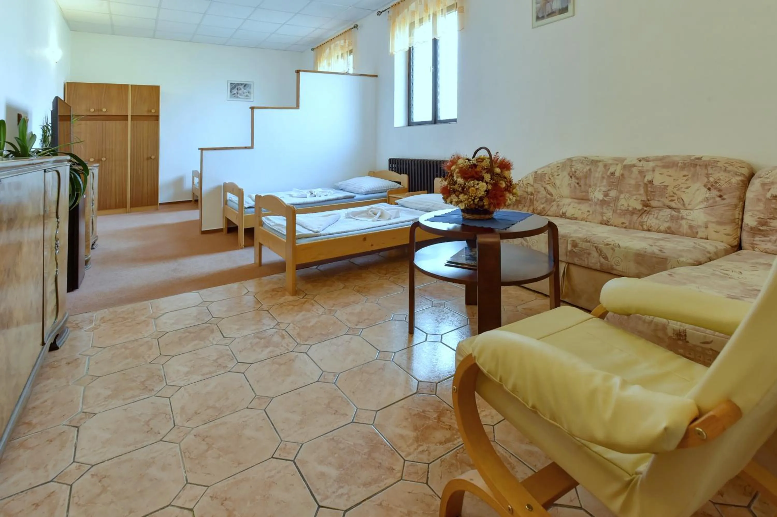 Bedroom in Hotel Kovarna