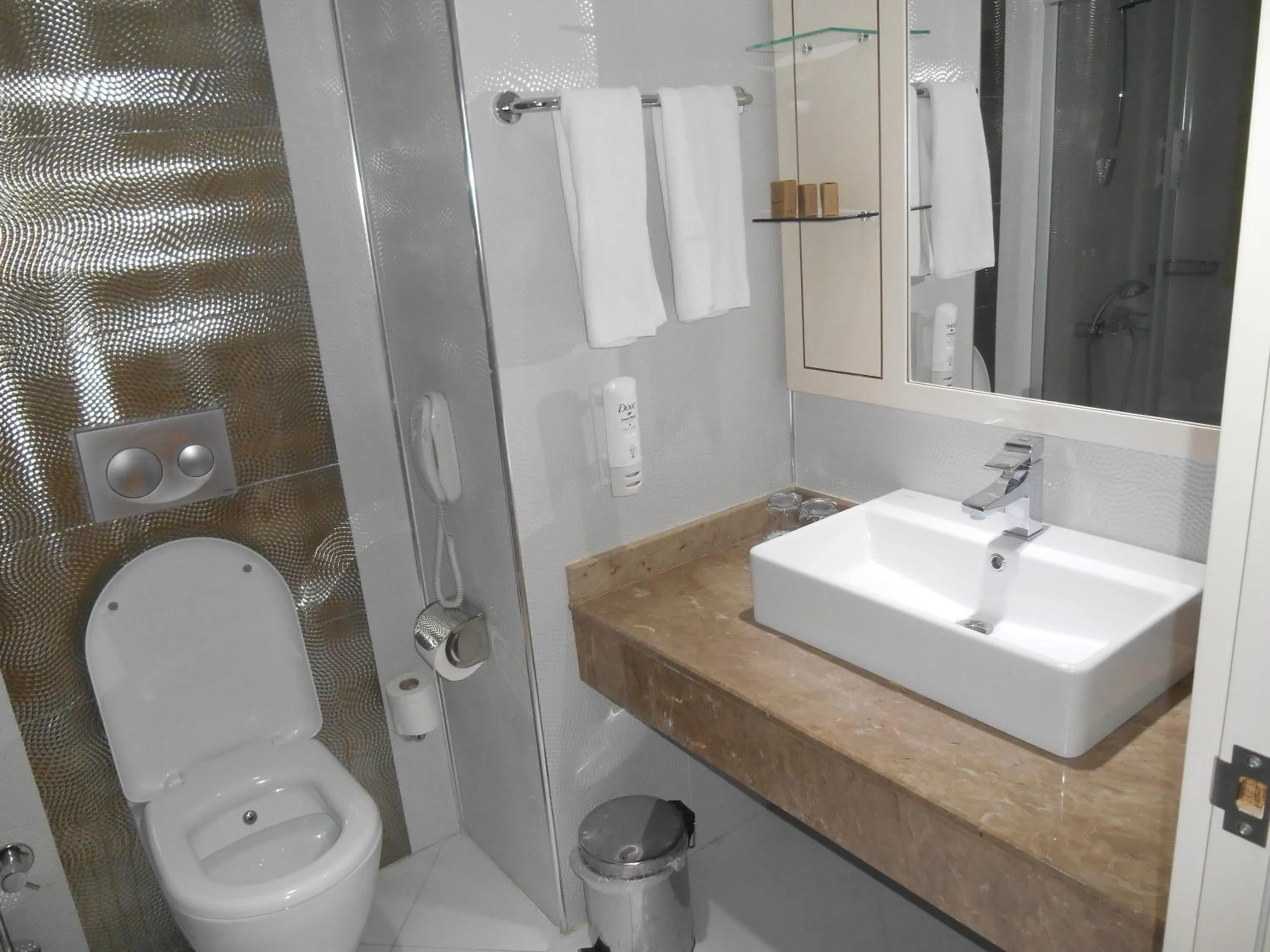 Bathroom in Hotel Kovarna