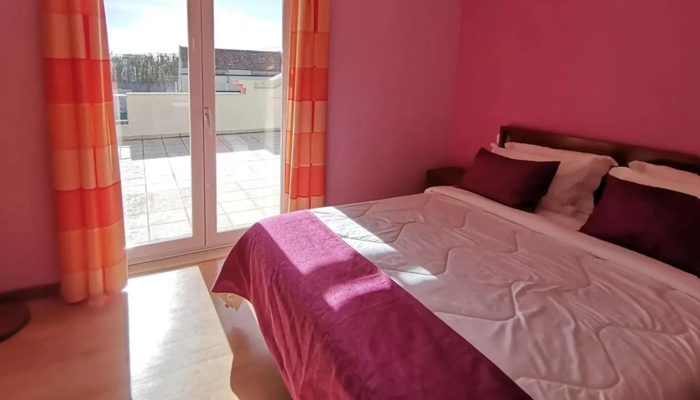 Bed in Hotel Hebe Peniche