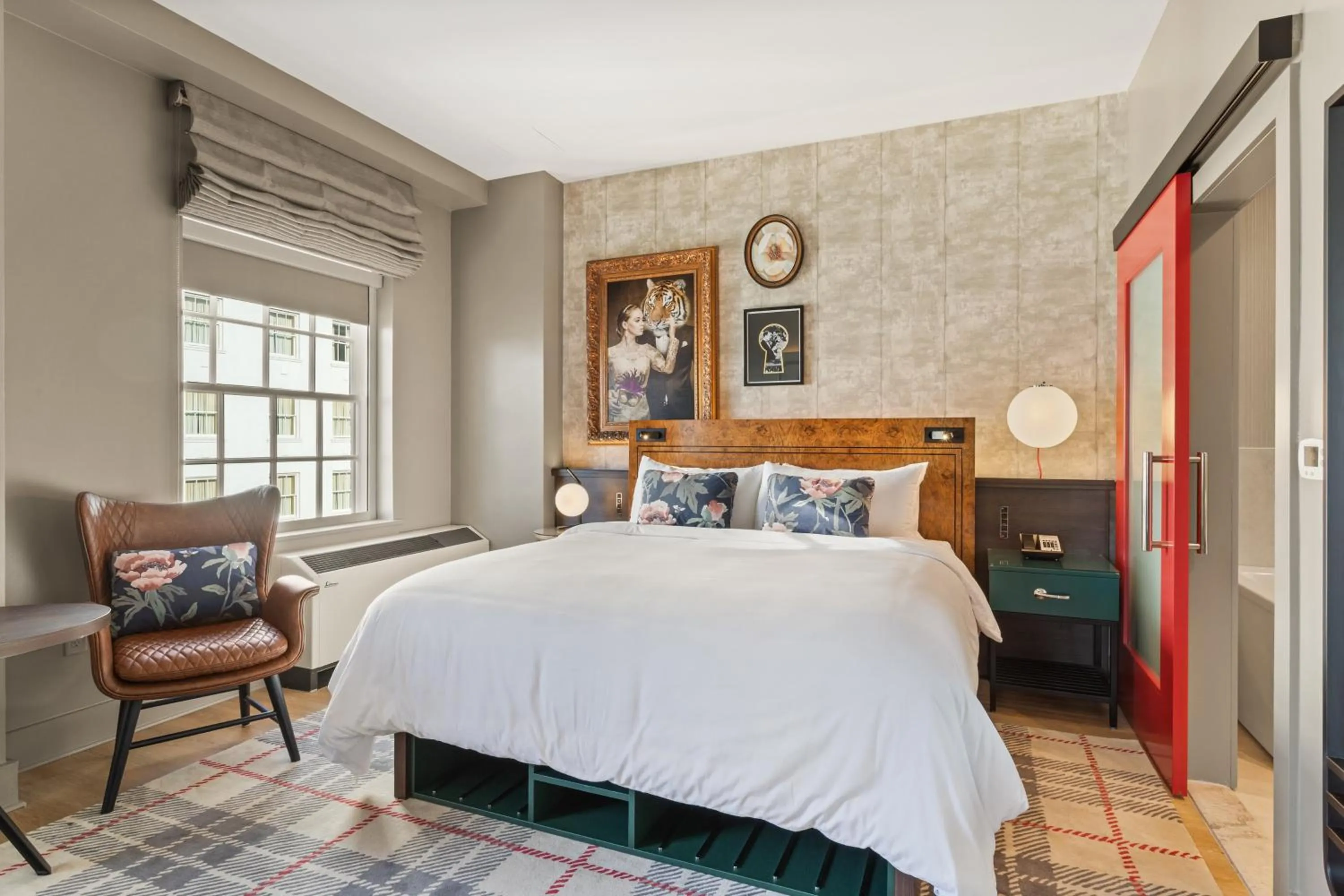 Bed in Hotel Indigo Baton Rouge Downtown by IHG