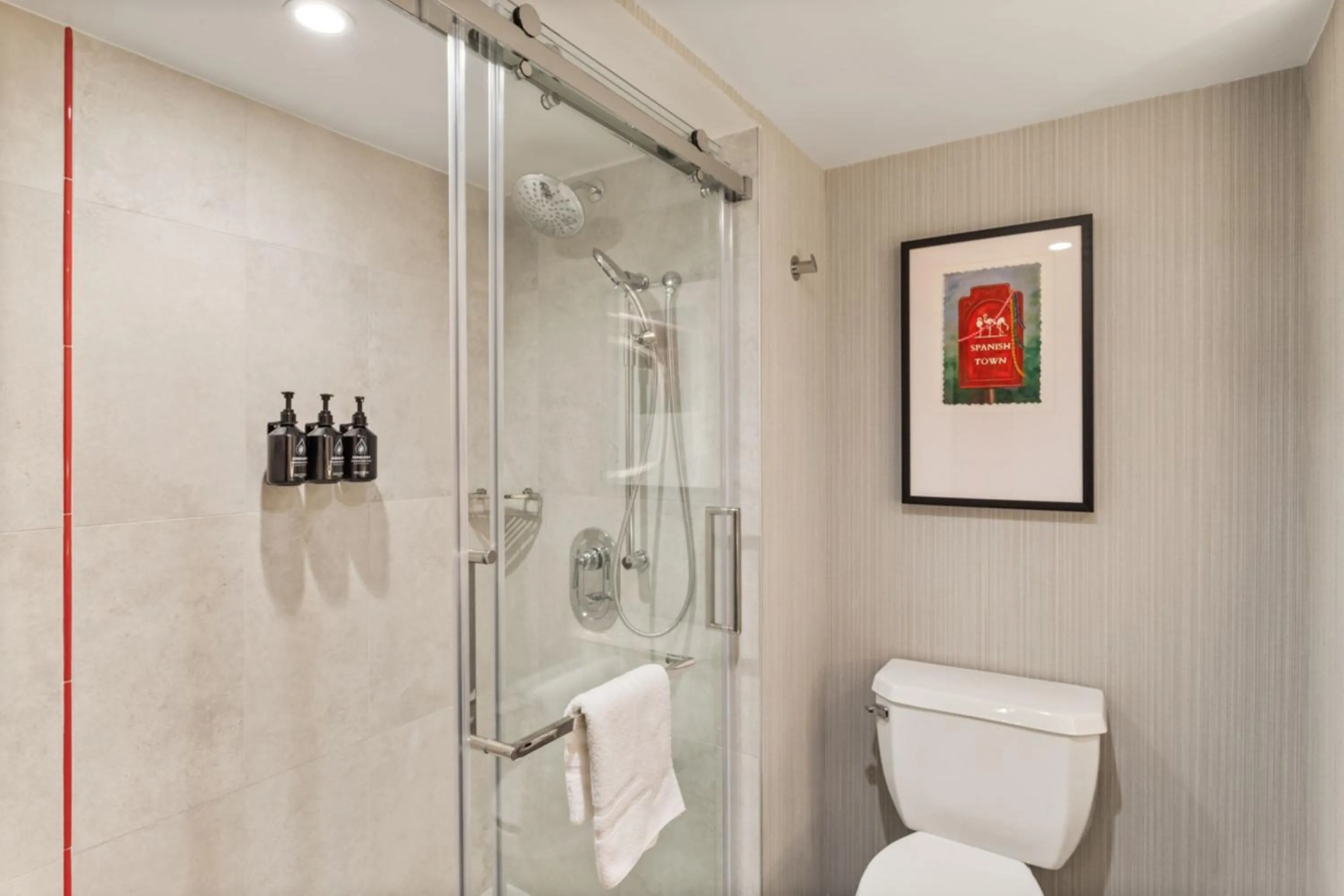 Bathroom in Hotel Indigo Baton Rouge Downtown by IHG