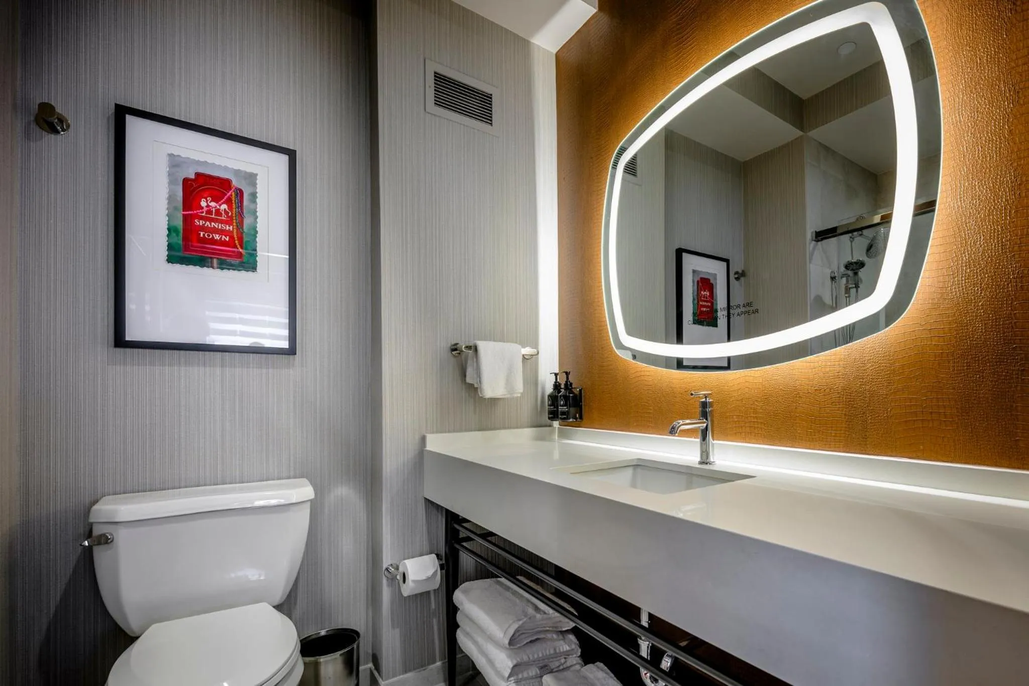 Bathroom in Hotel Indigo Baton Rouge Downtown by IHG