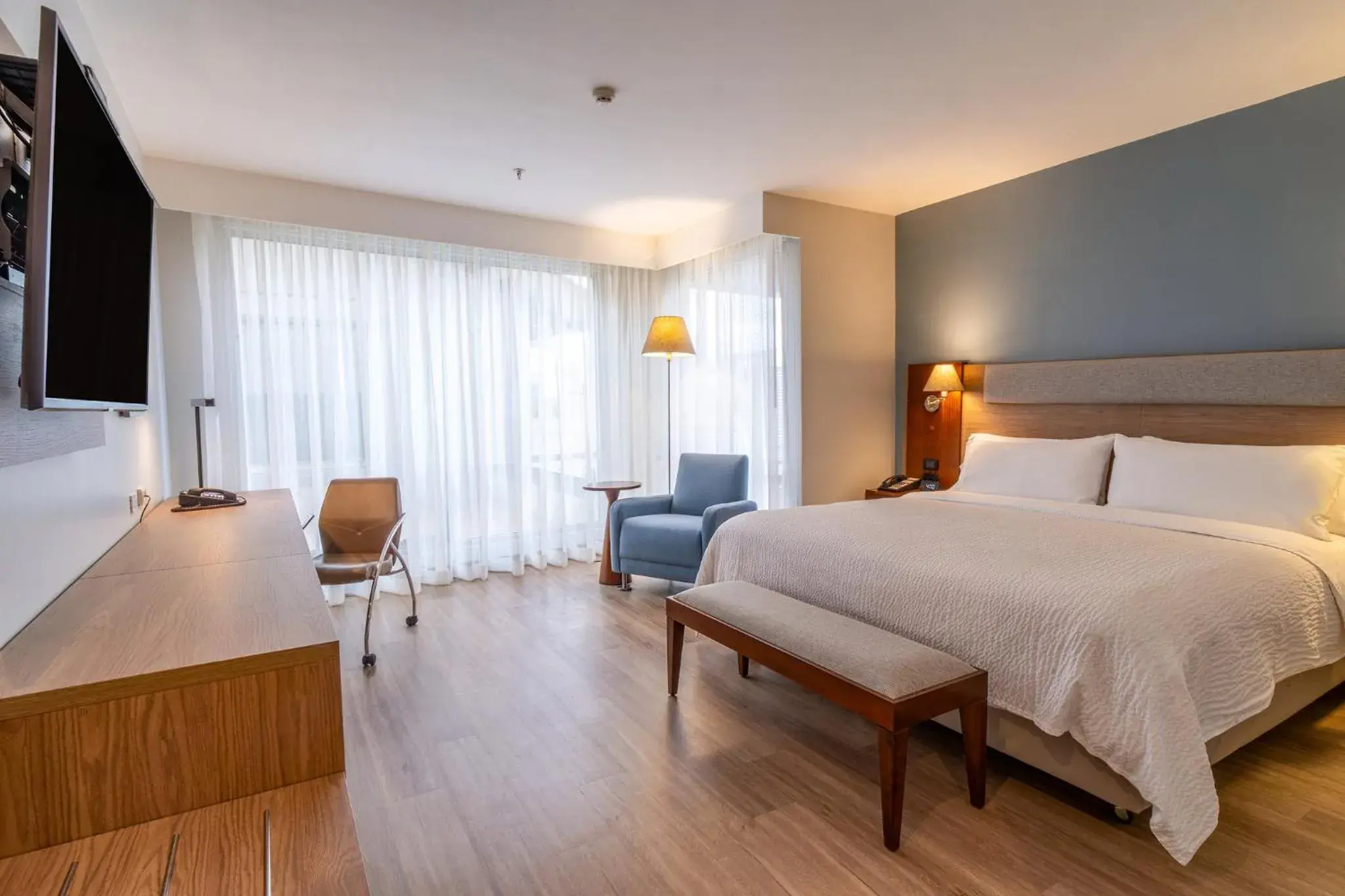 Photo of the whole room, Bed in Holiday Inn Express Quito by IHG Photo of the whole room, Bed in Holiday Inn Express Quito by IHG