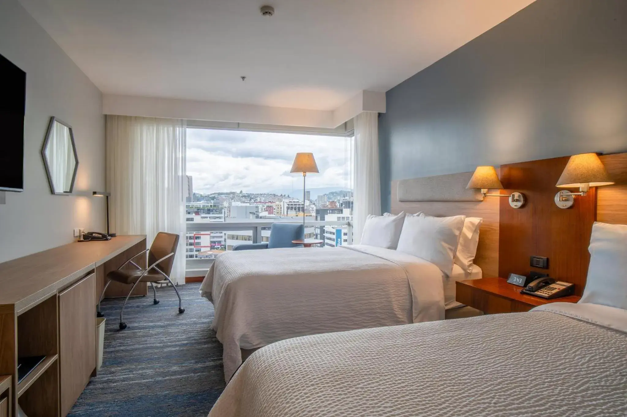 Photo of the whole room, Bed in Holiday Inn Express Quito by IHG Photo of the whole room, Bed in Holiday Inn Express Quito by IHG