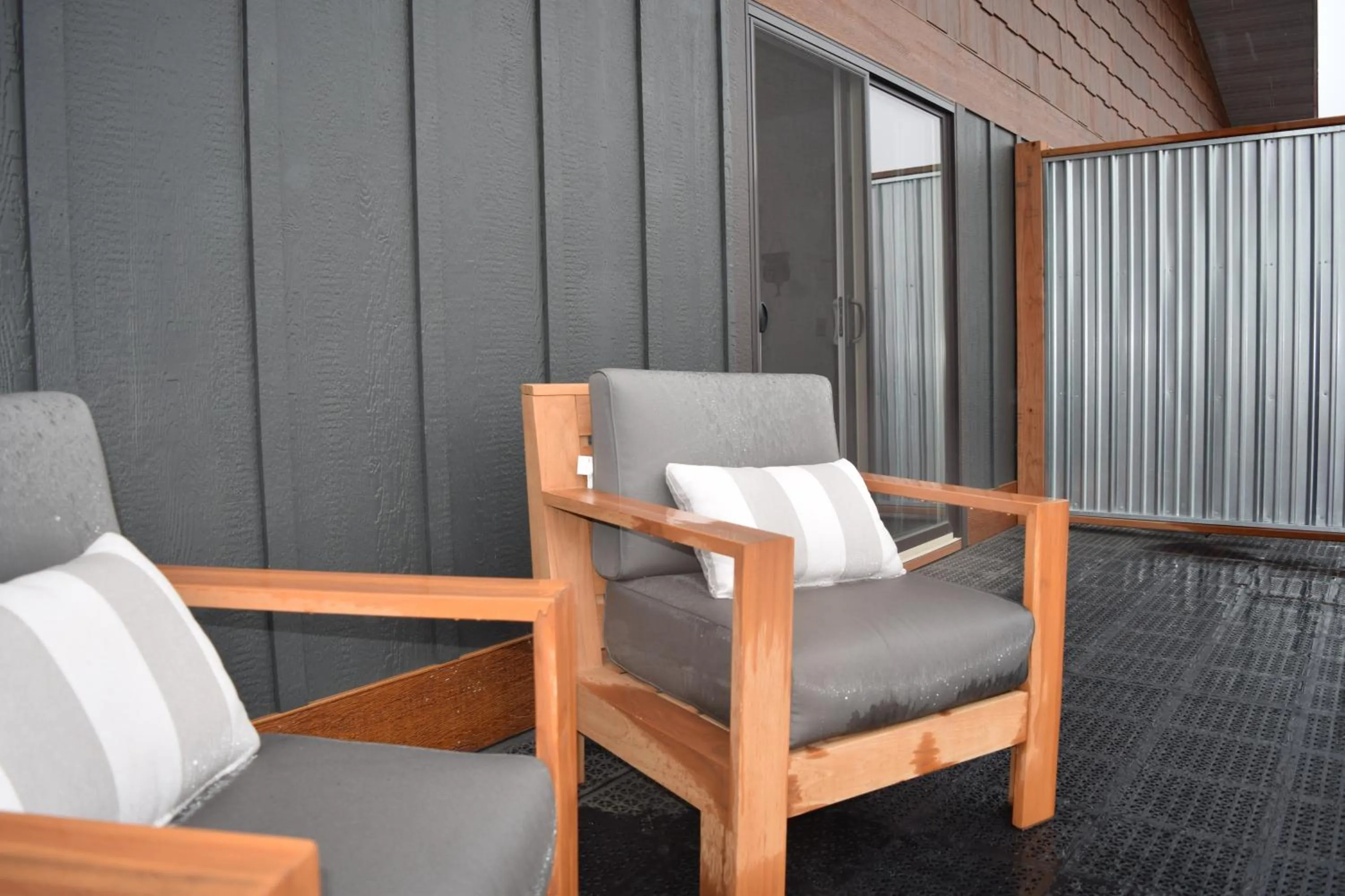 Balcony/Terrace in The Otter Lodge