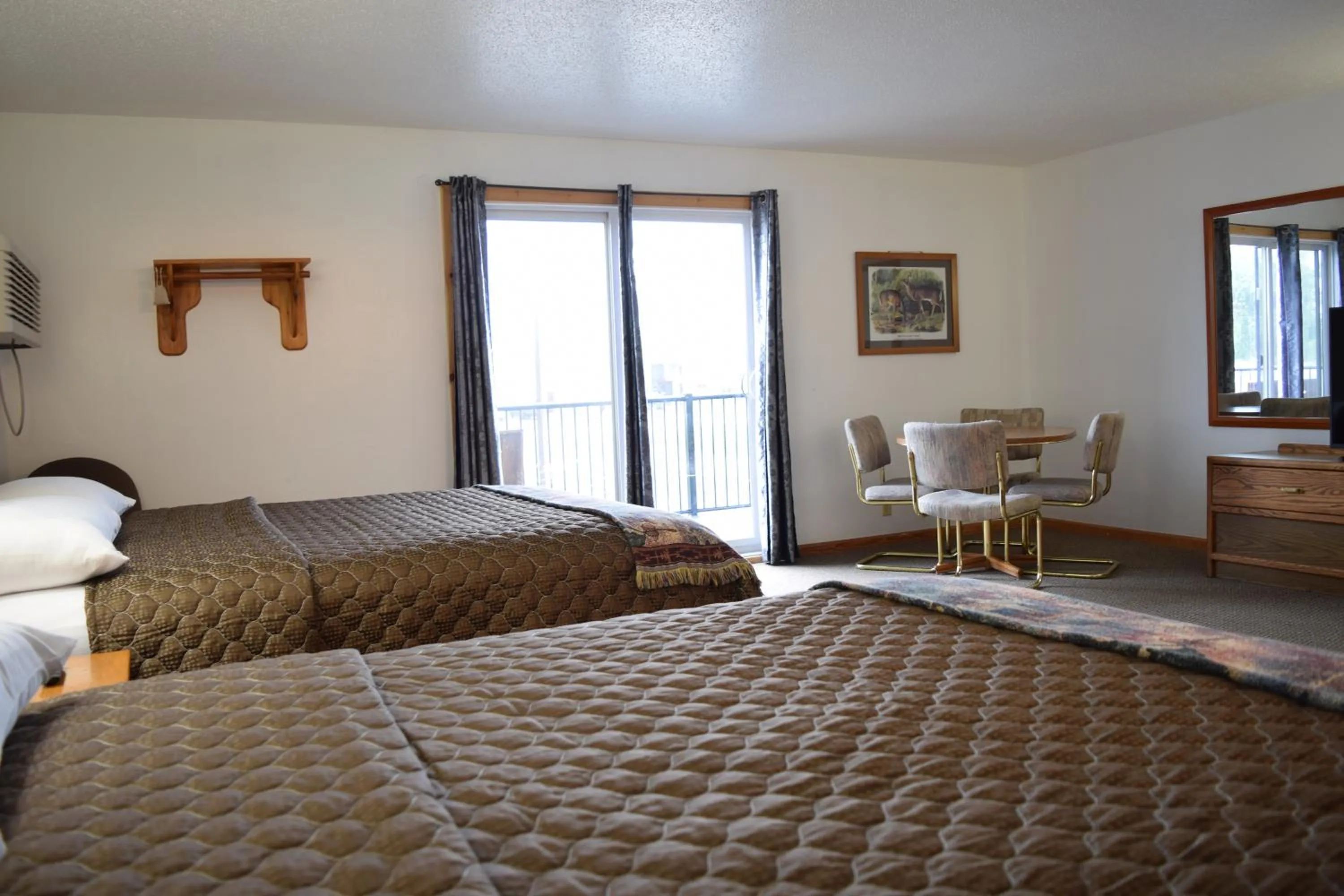 Bed in The Otter Lodge