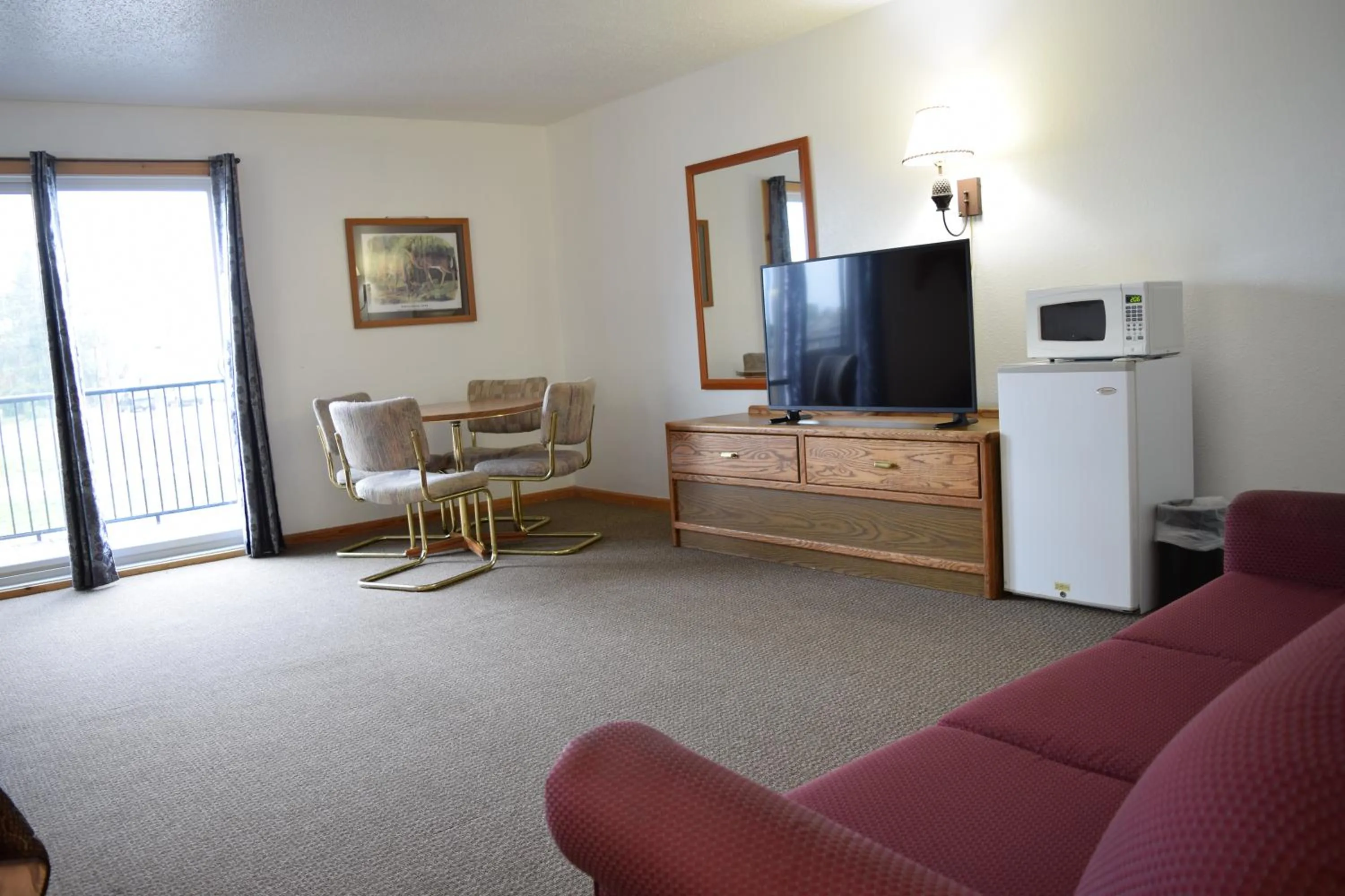 Bed in The Otter Lodge