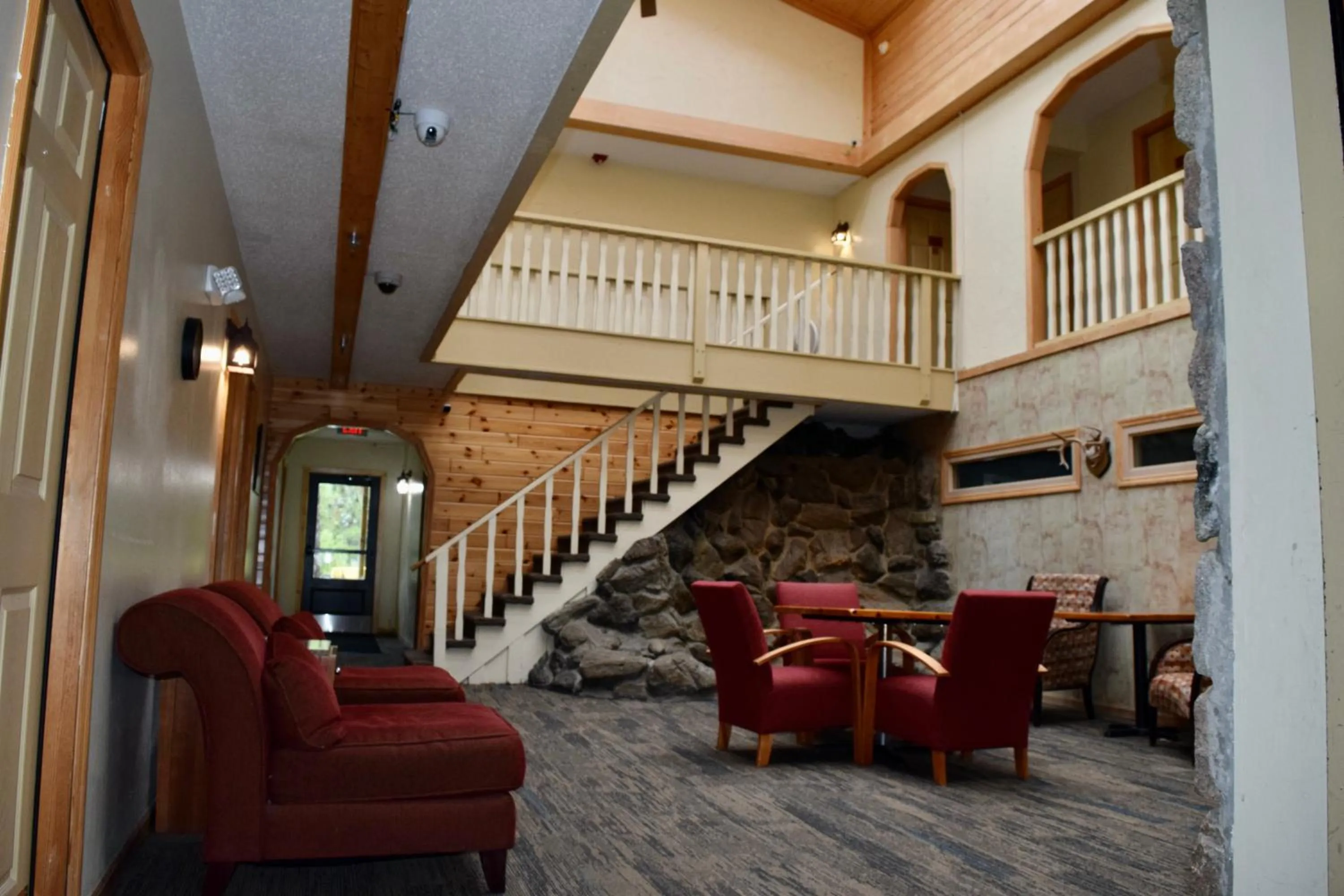 Lobby or reception in The Otter Lodge