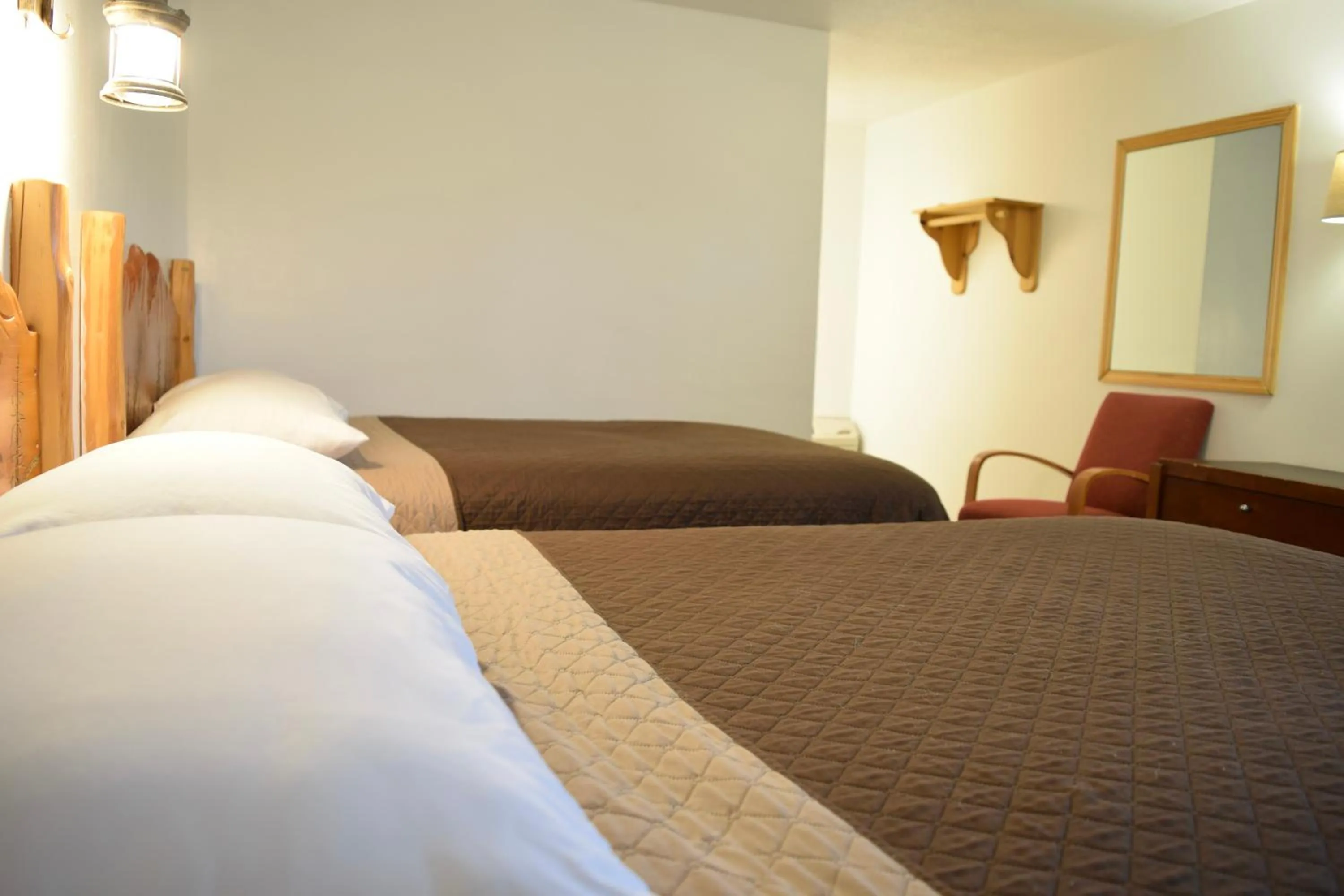 Bed in The Otter Lodge