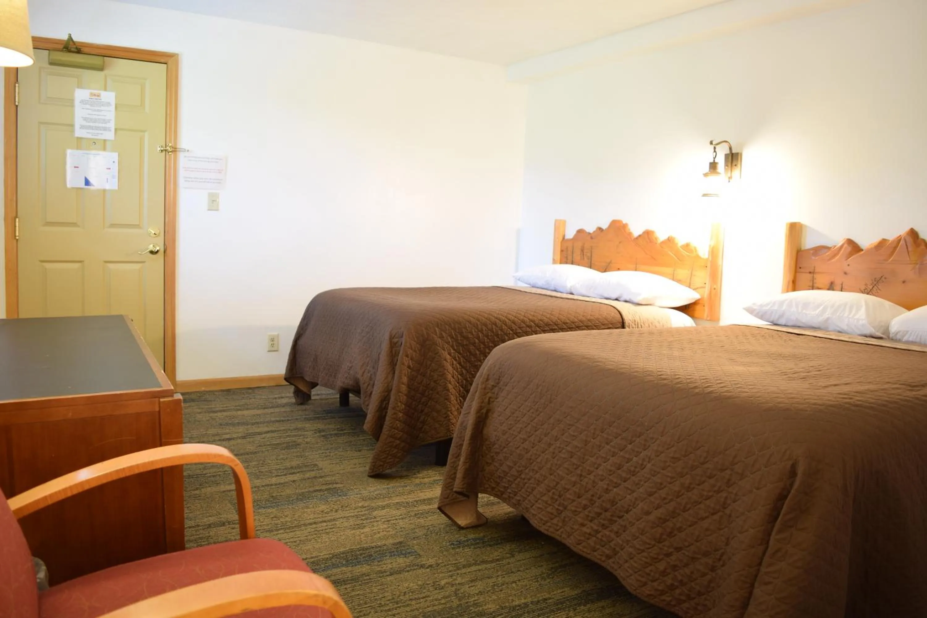 Bed in The Otter Lodge