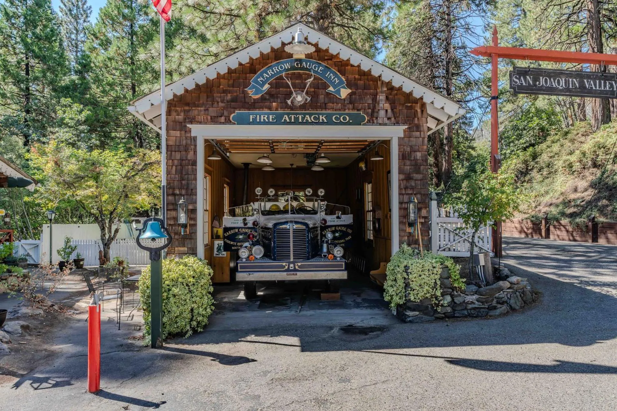 Property building in Narrow Gauge Inn