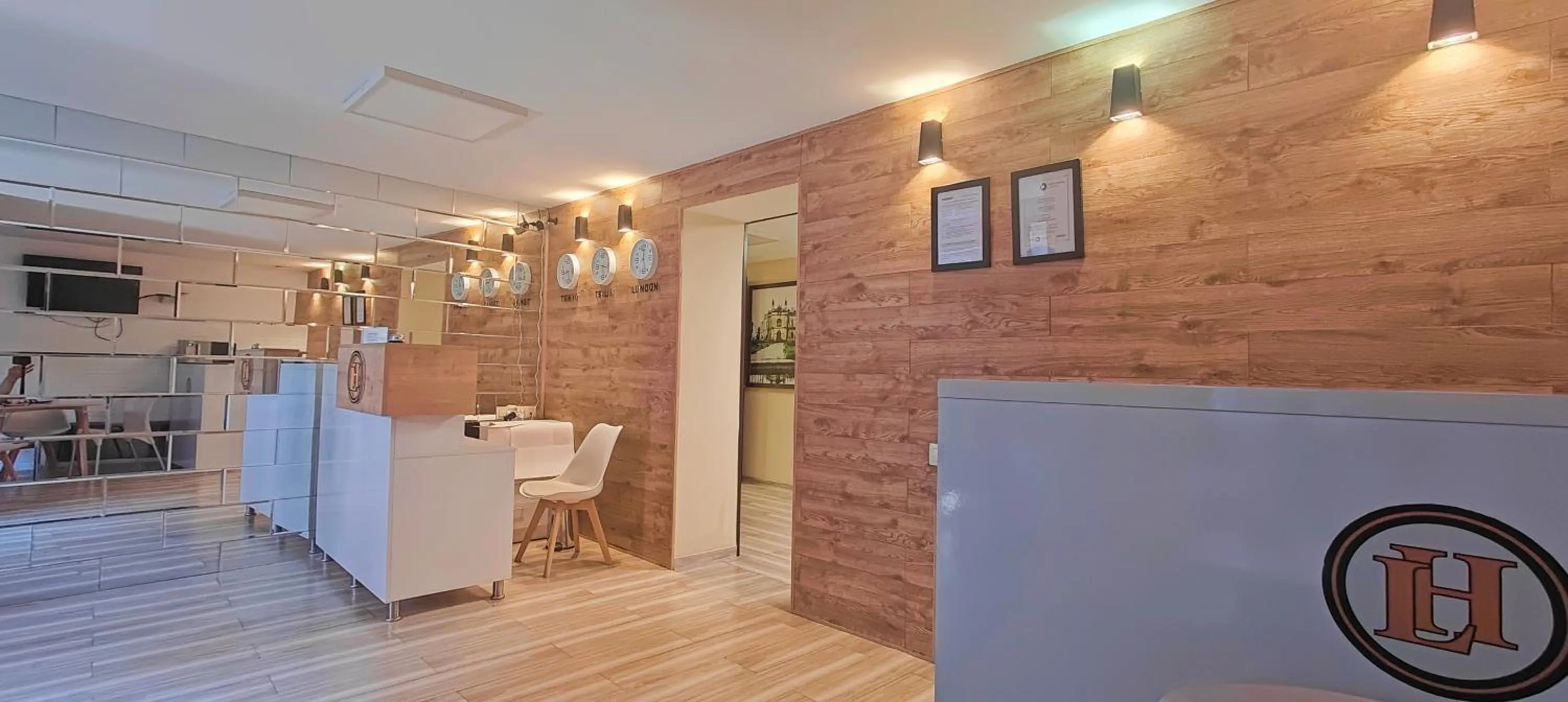 Living room in Light Hotel