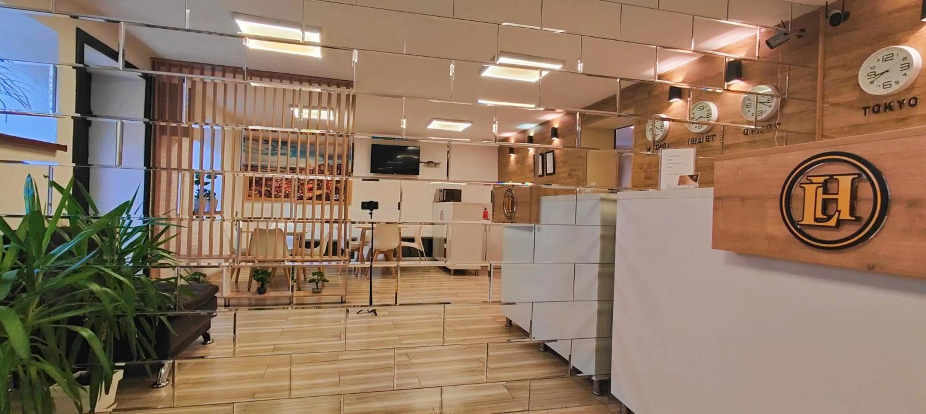 Living room in Light Hotel