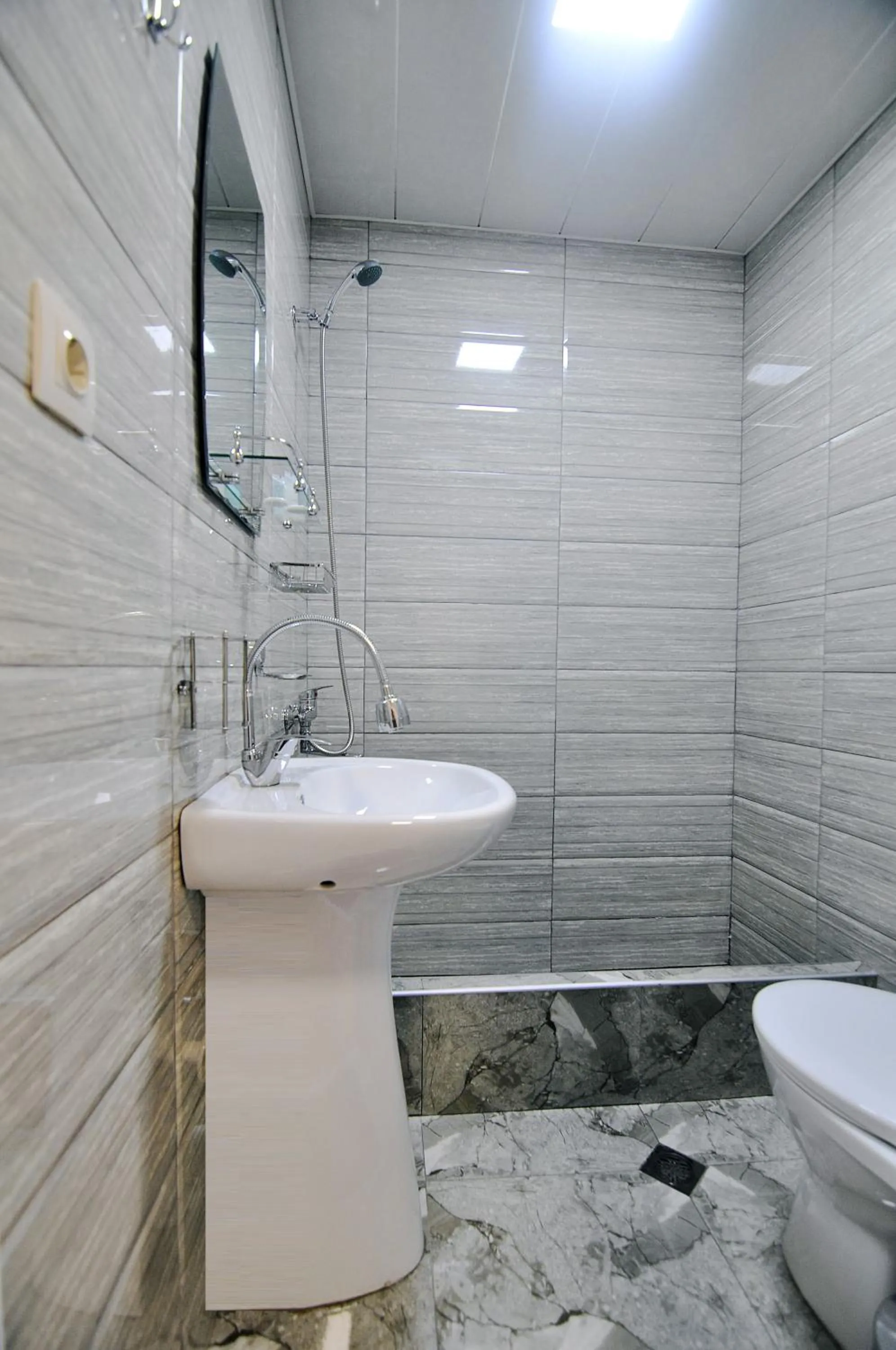 Shower in Light Hotel