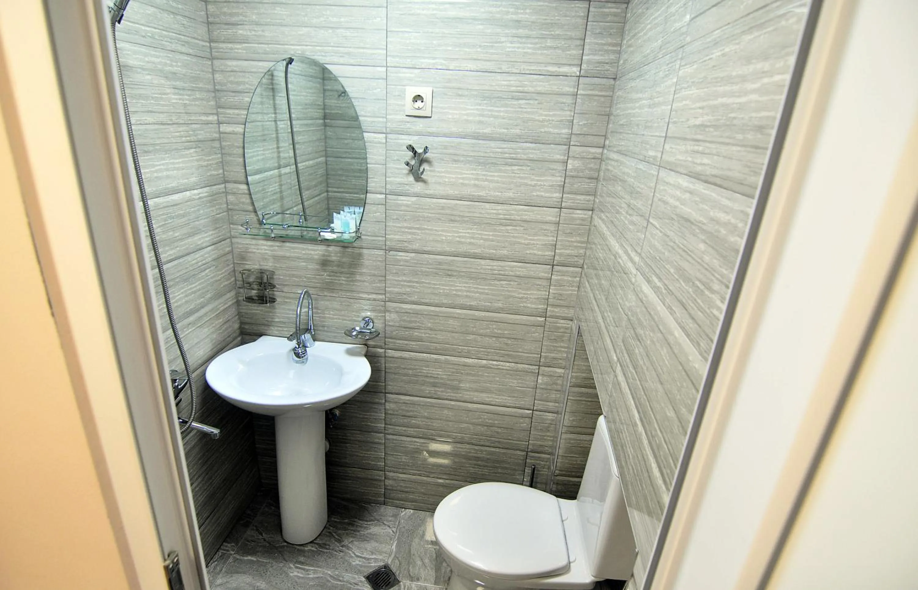 Shower in Light Hotel