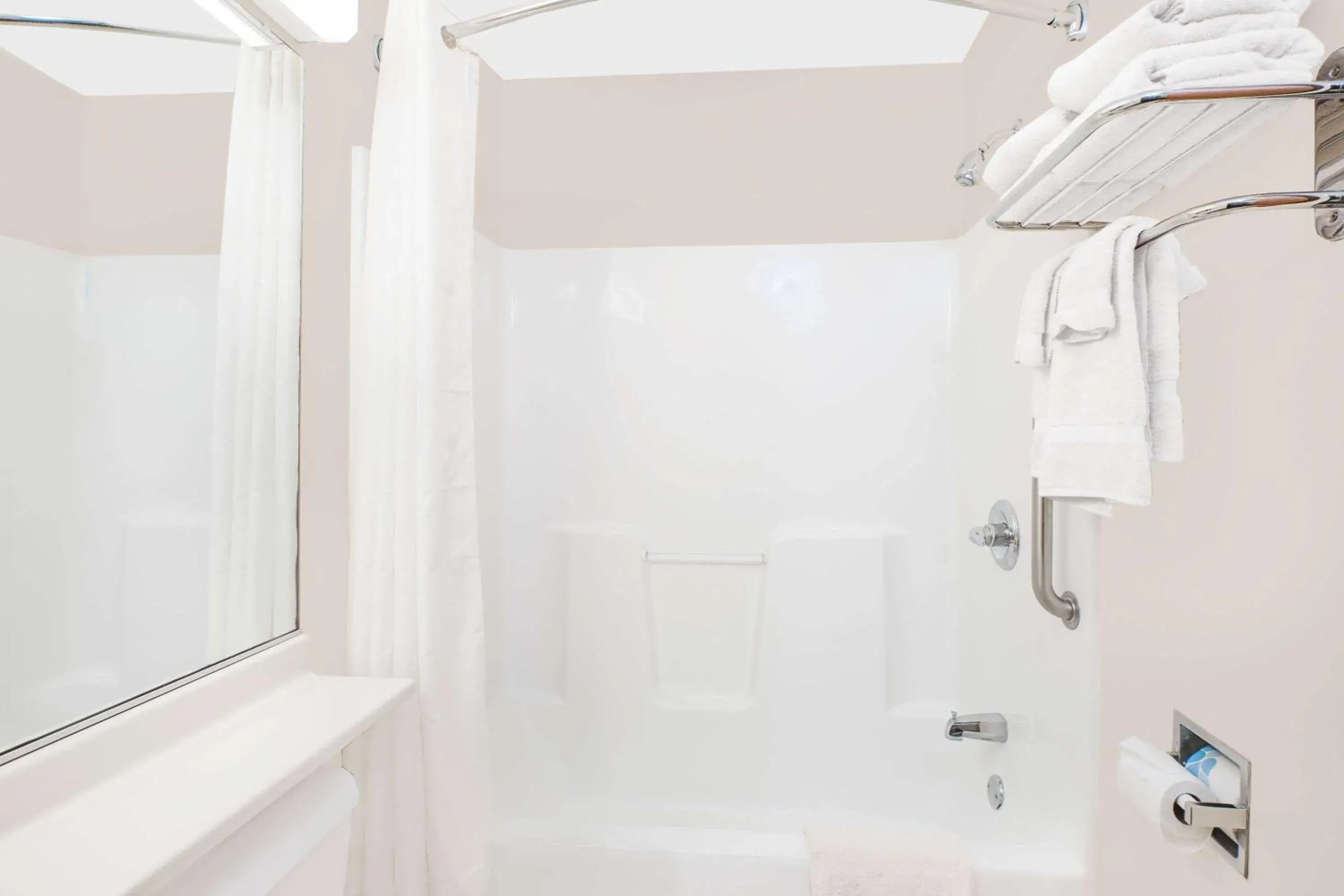 Bathroom in Microtel Inn & Suites by Wyndham Colfax Bathroom in Microtel Inn & Suites by Wyndham Colfax