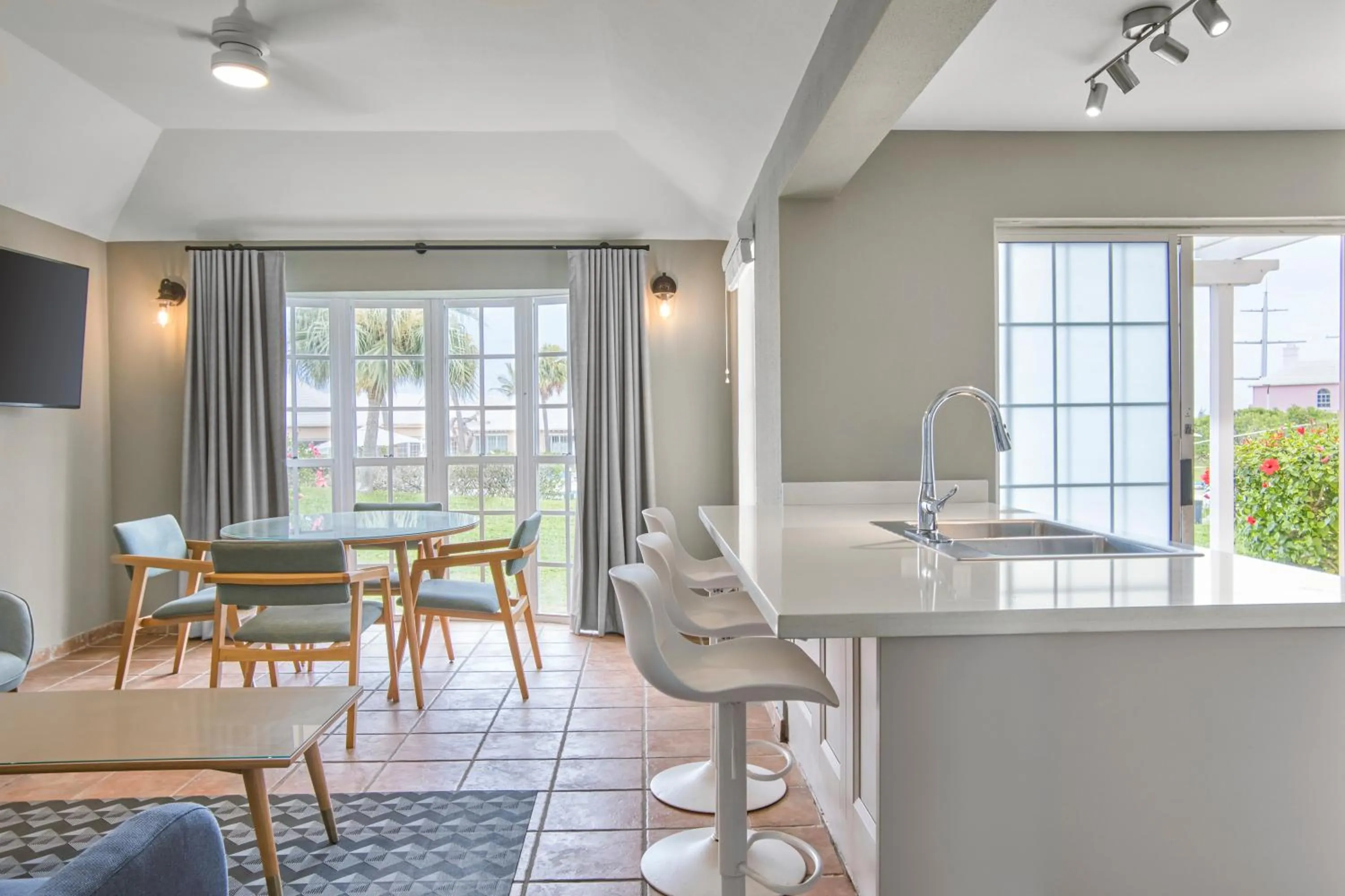 Seating area in St George's Club