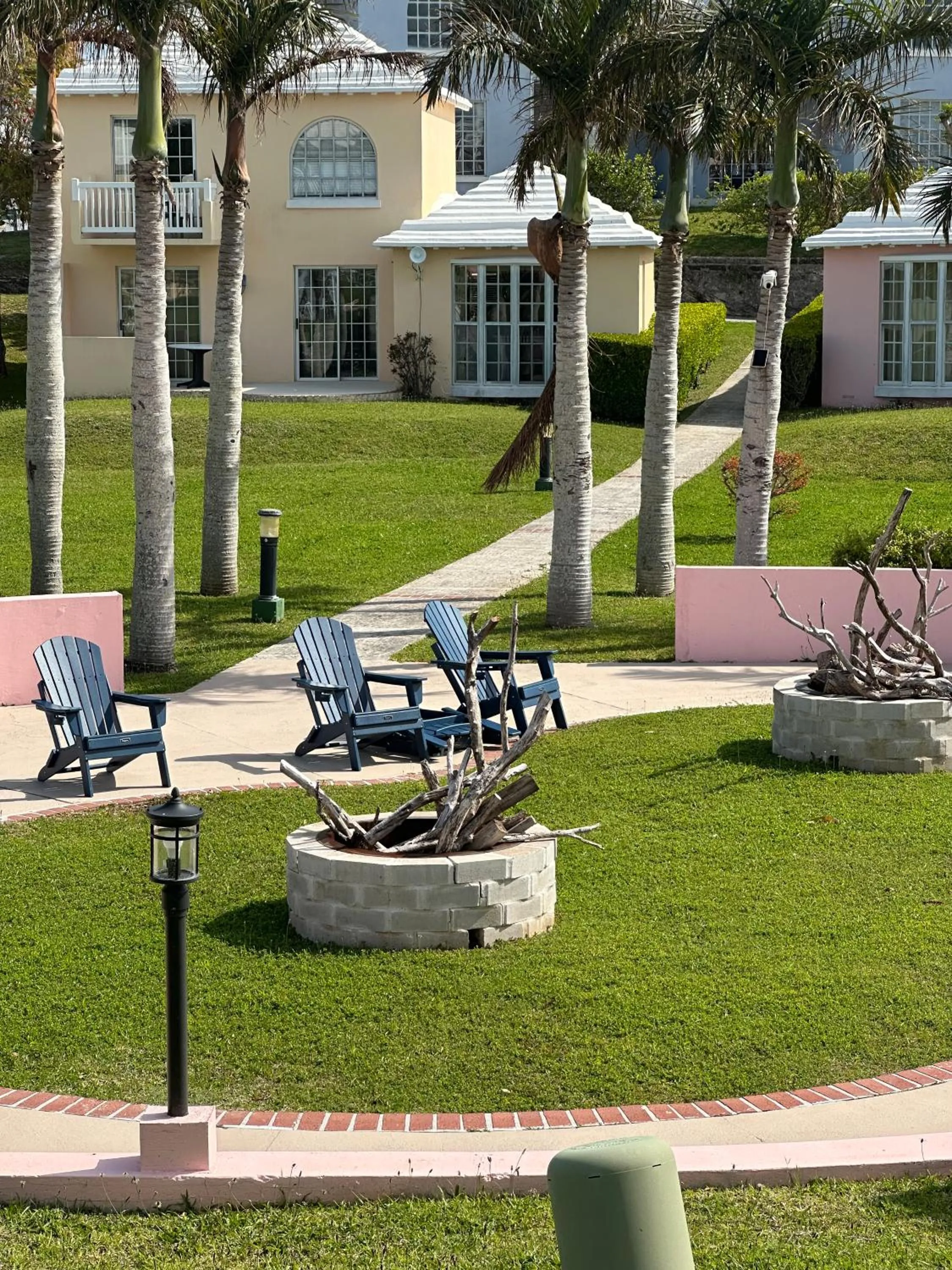 fireplace in St George's Club