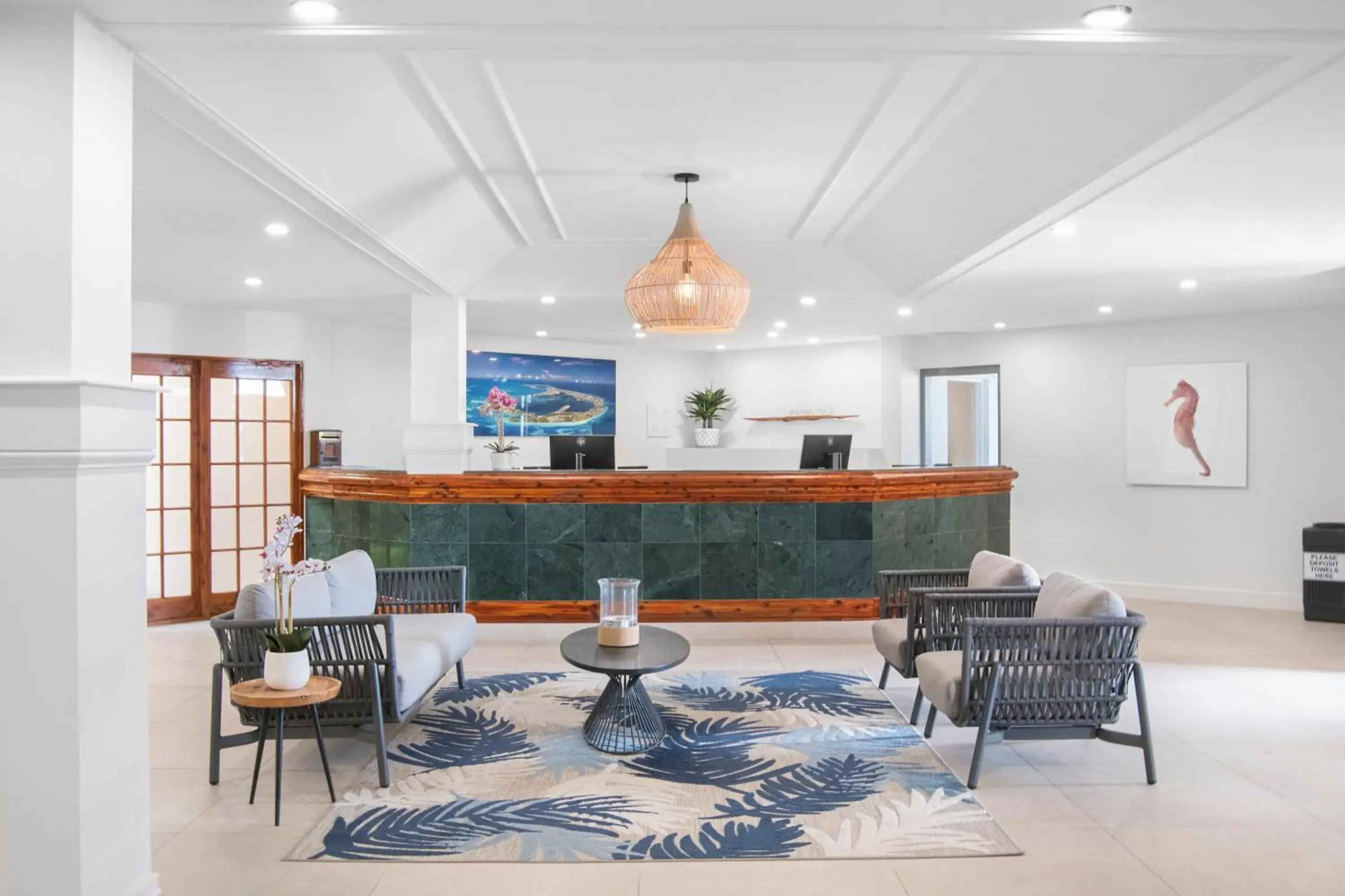 Lobby or reception in St George's Club Lobby or reception in St George's Club