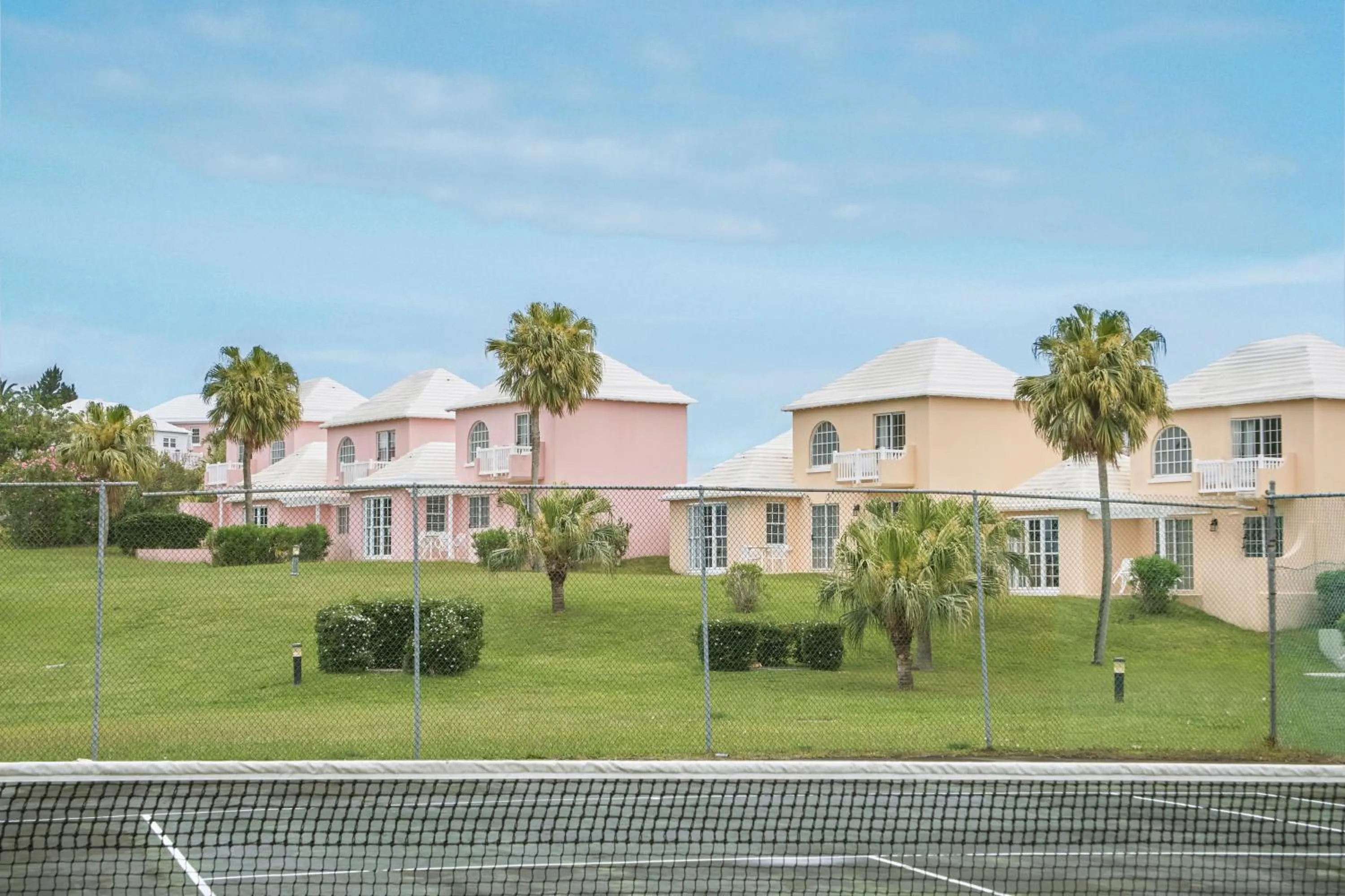 Tennis court in St George's Club