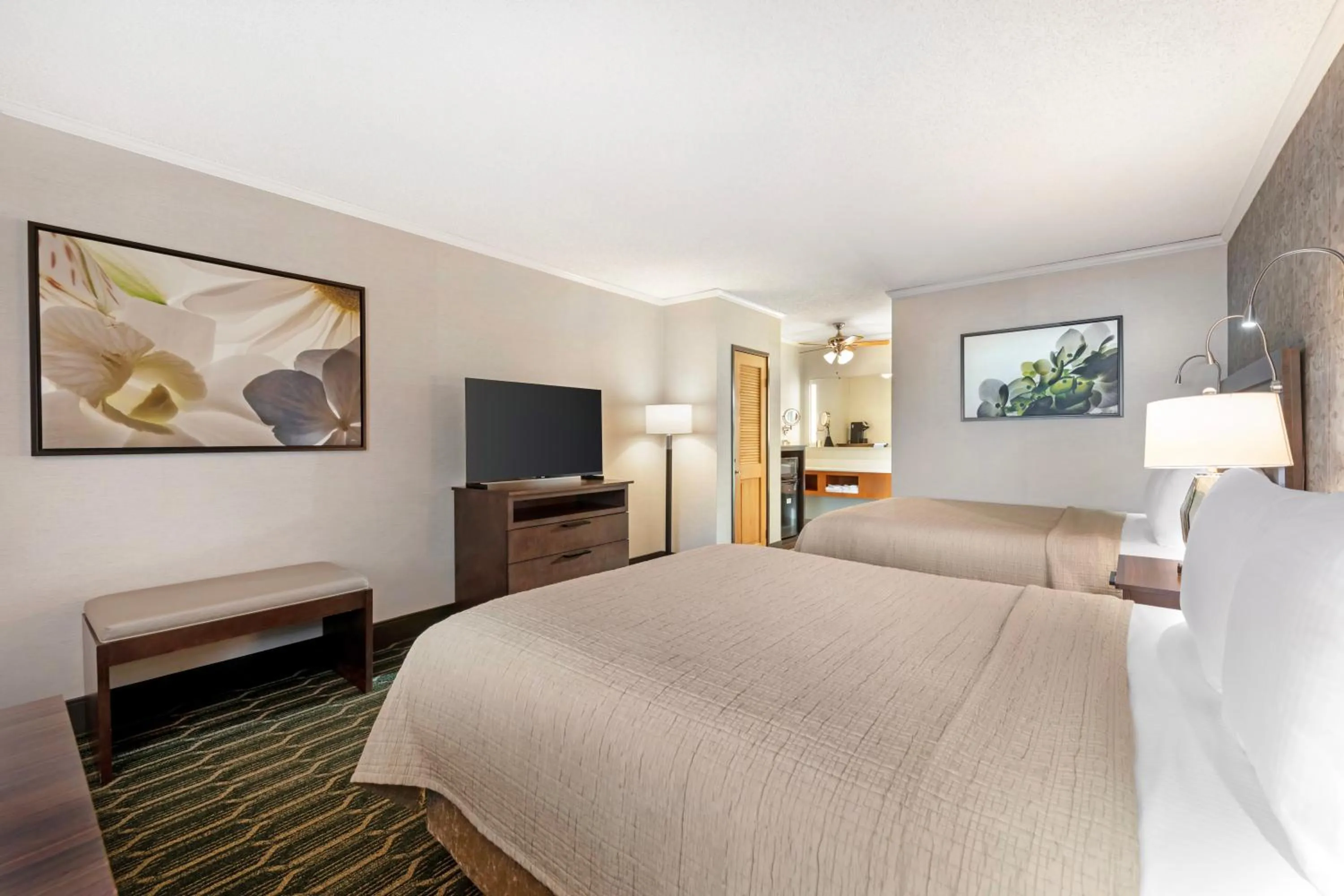 Bed in Best Western Plus Black Oak