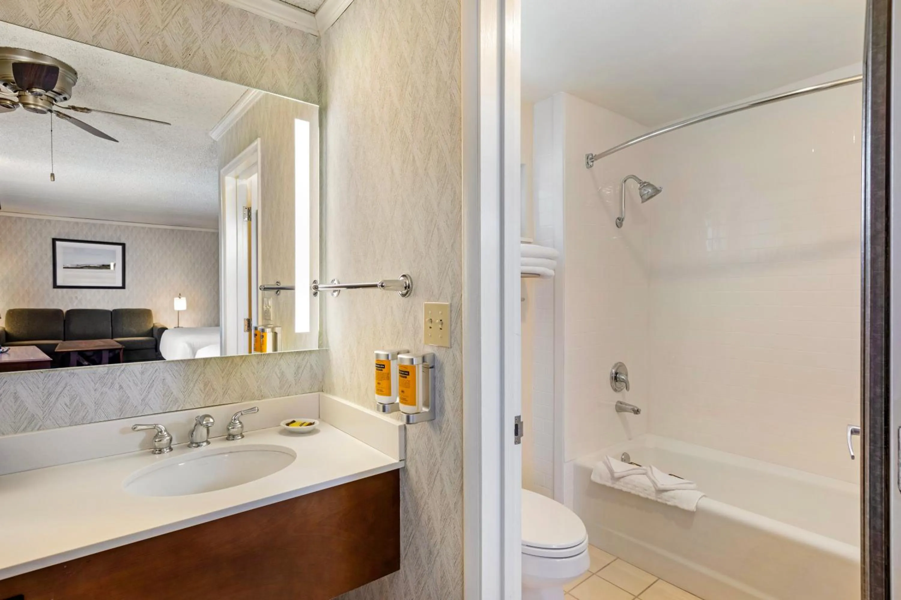 Shower in Best Western Plus Black Oak