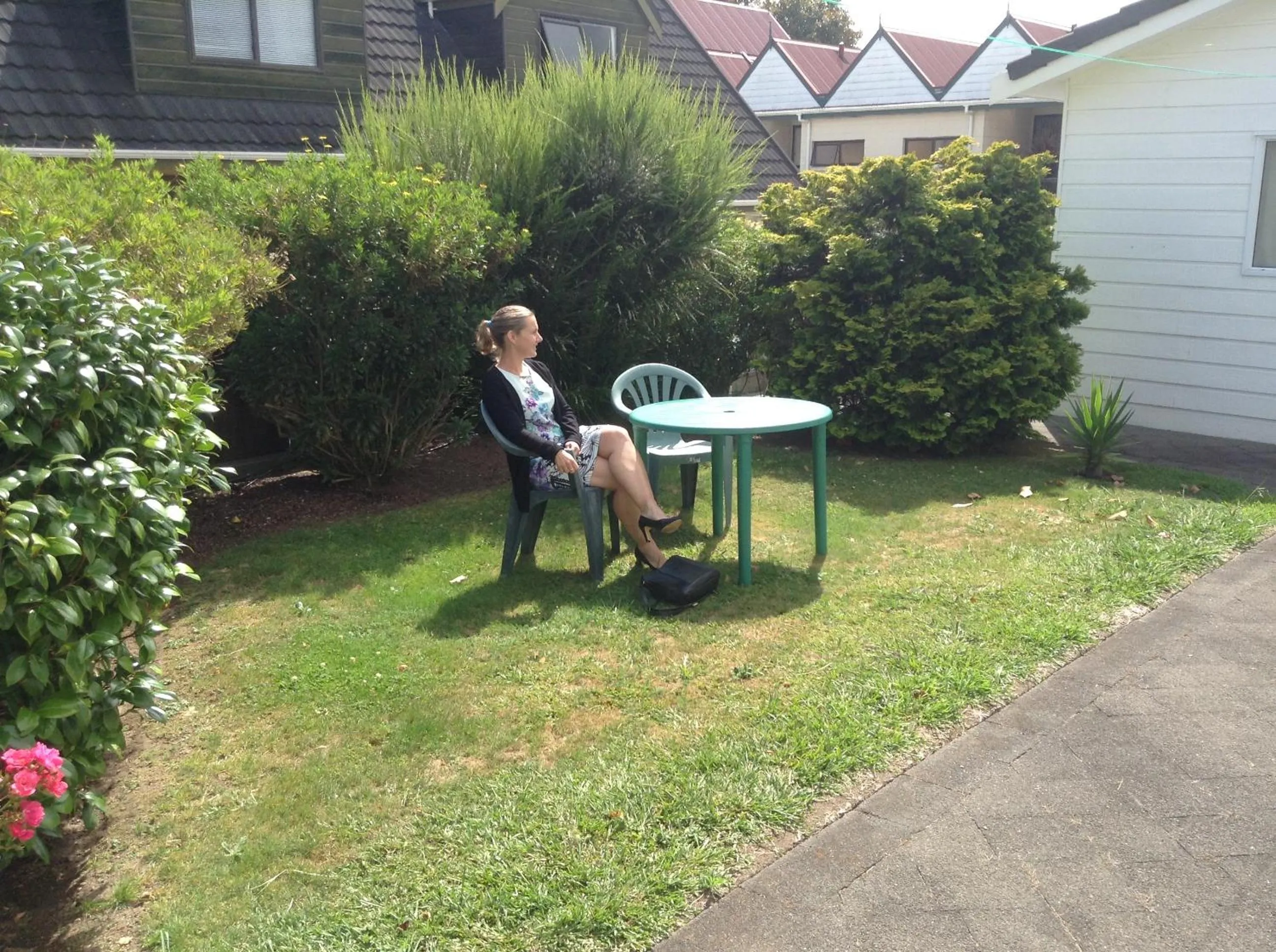 Garden in Rose Court Motel