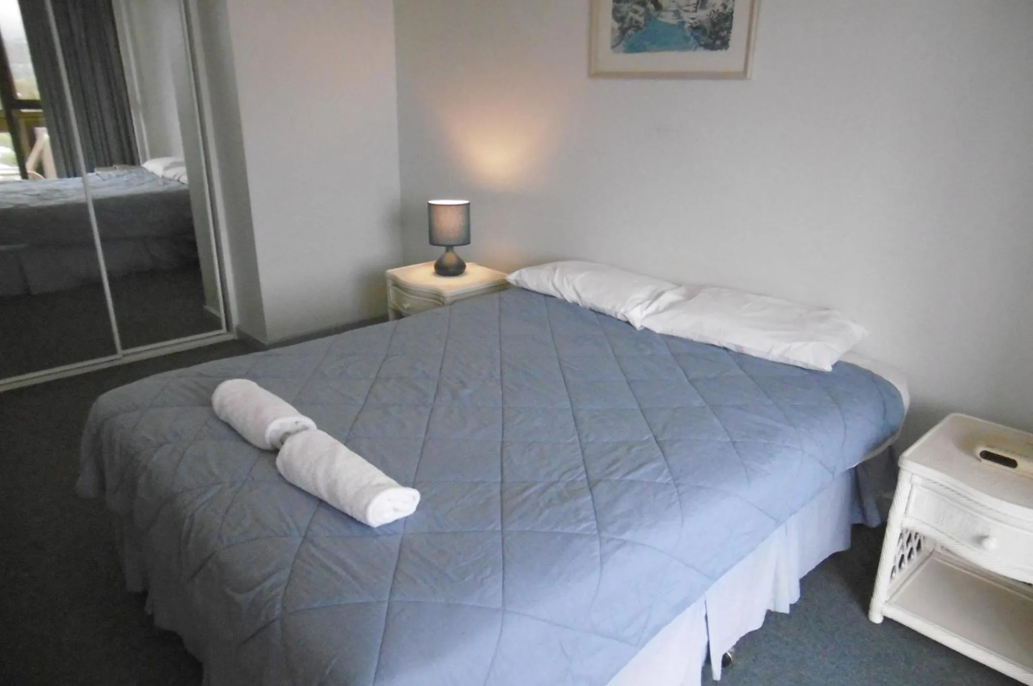 Bed in Trafalgar Towers