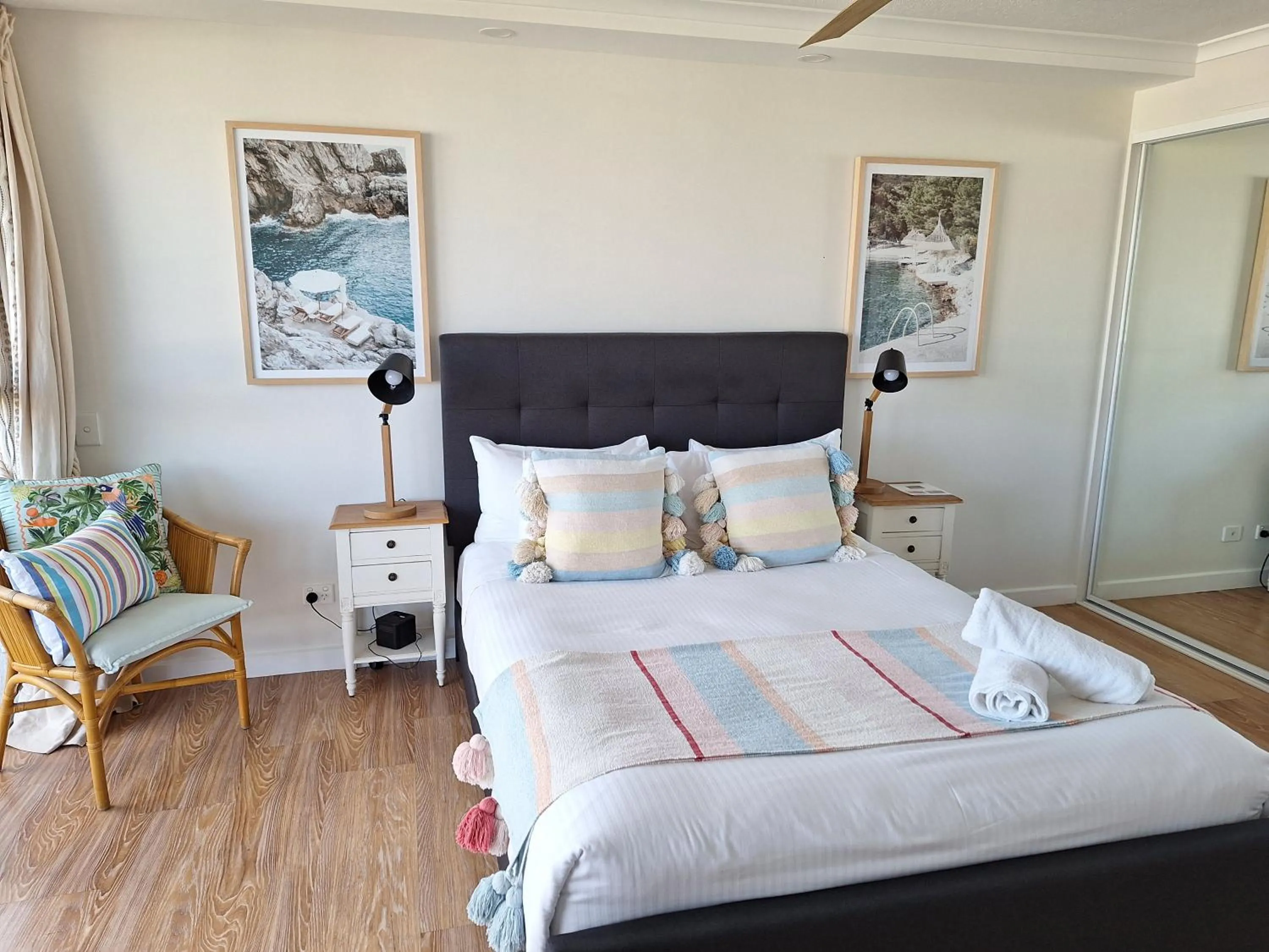 Bed in Trafalgar Towers