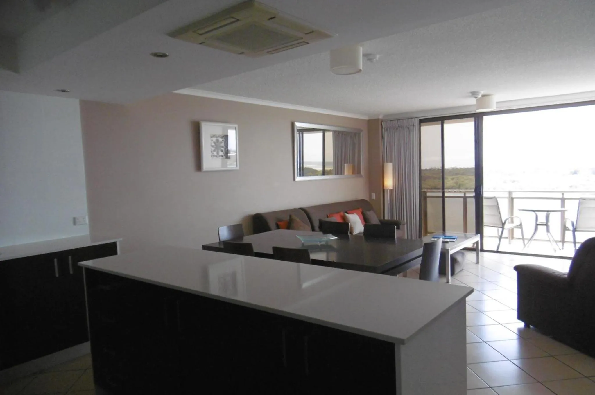 Seating area in Trafalgar Towers