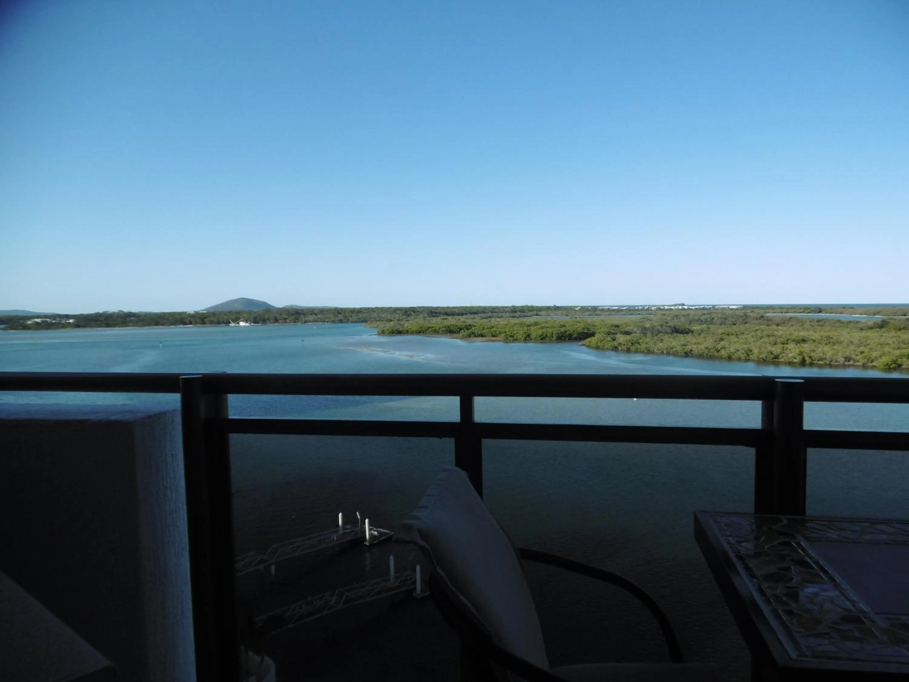 River view in Trafalgar Towers