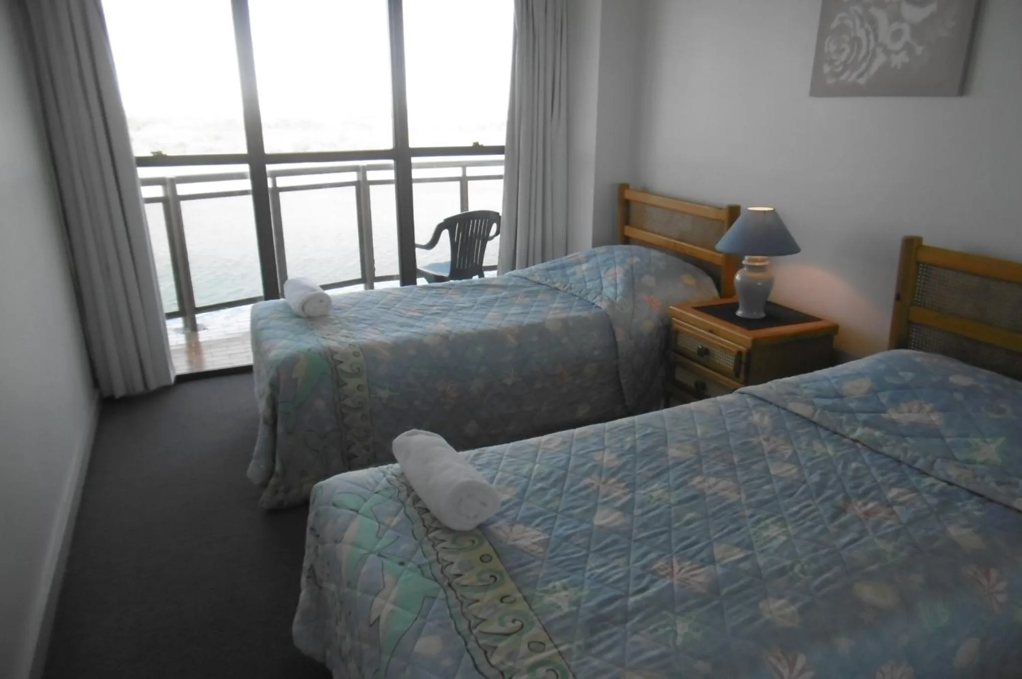 Bed in Trafalgar Towers