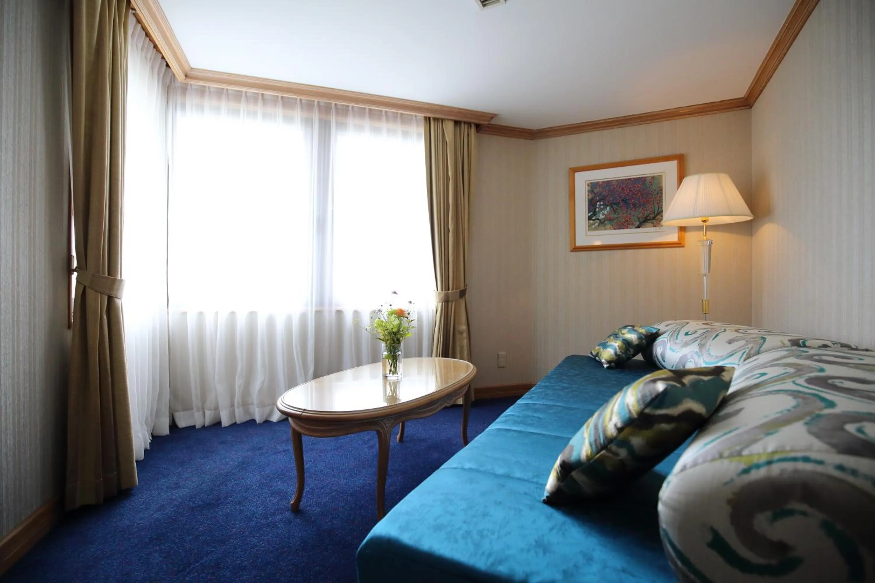 Bed in Kamakura Park Hotel