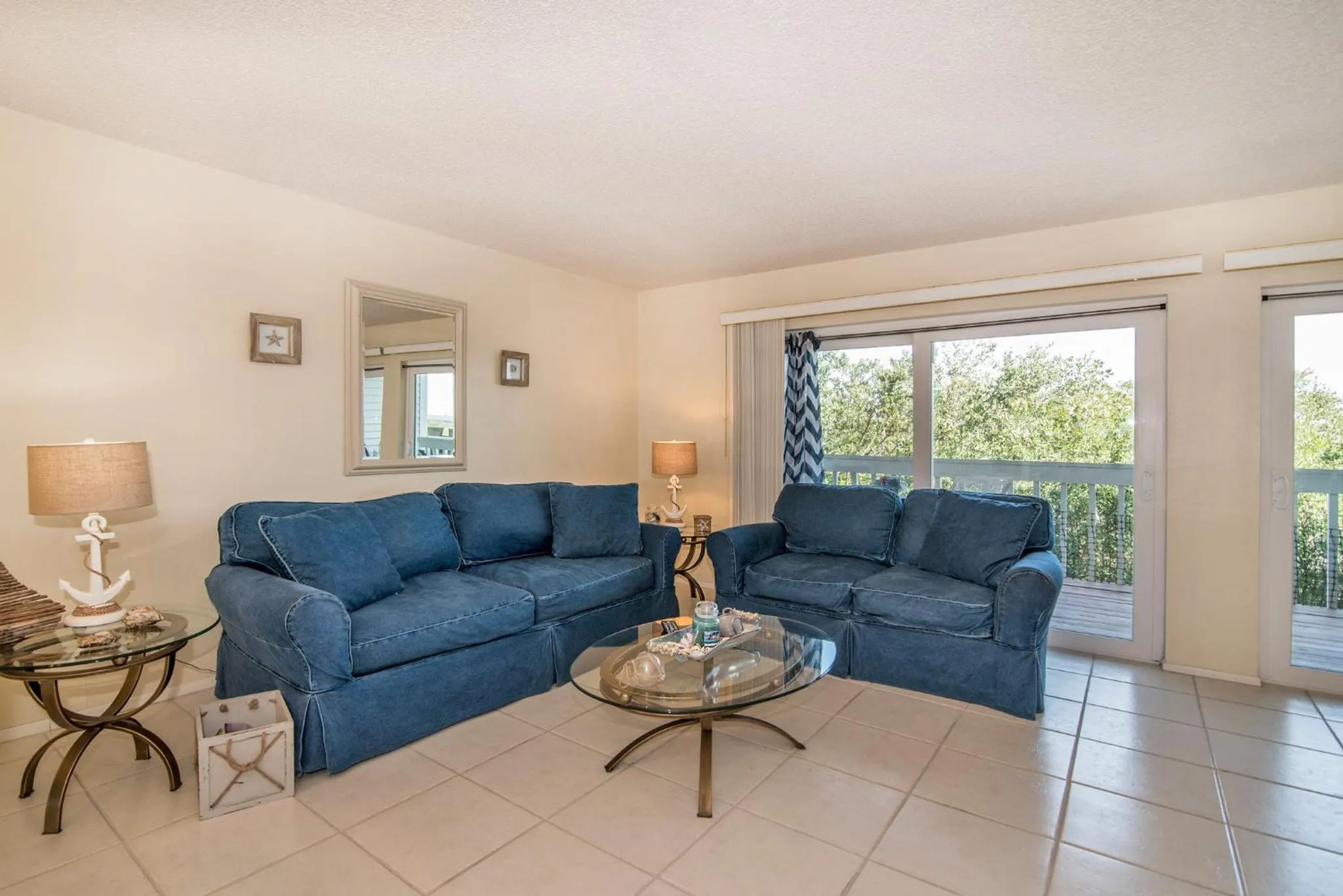 Living room in Intercoastal Beach Suite