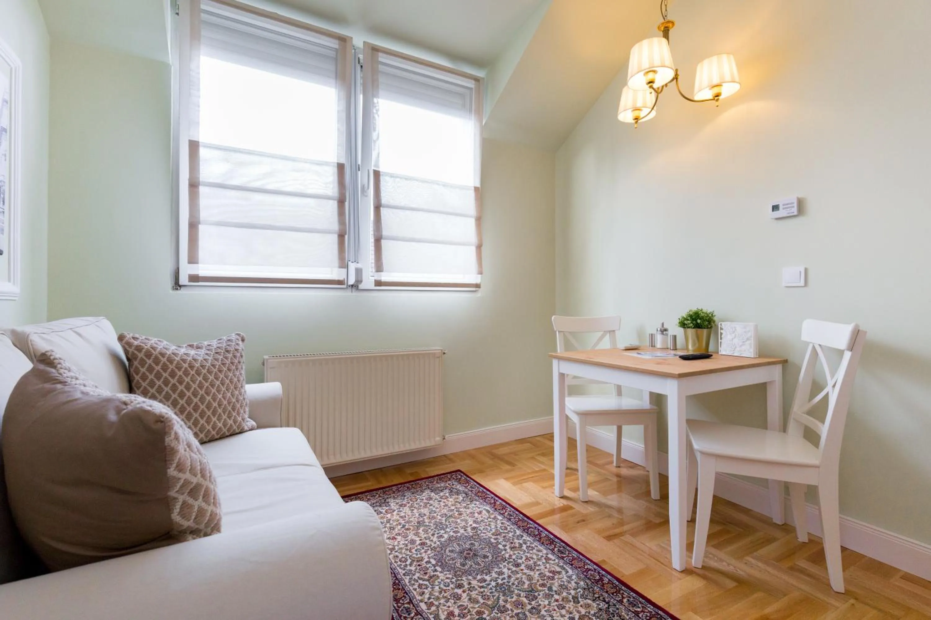 Living room in Roland Apartments