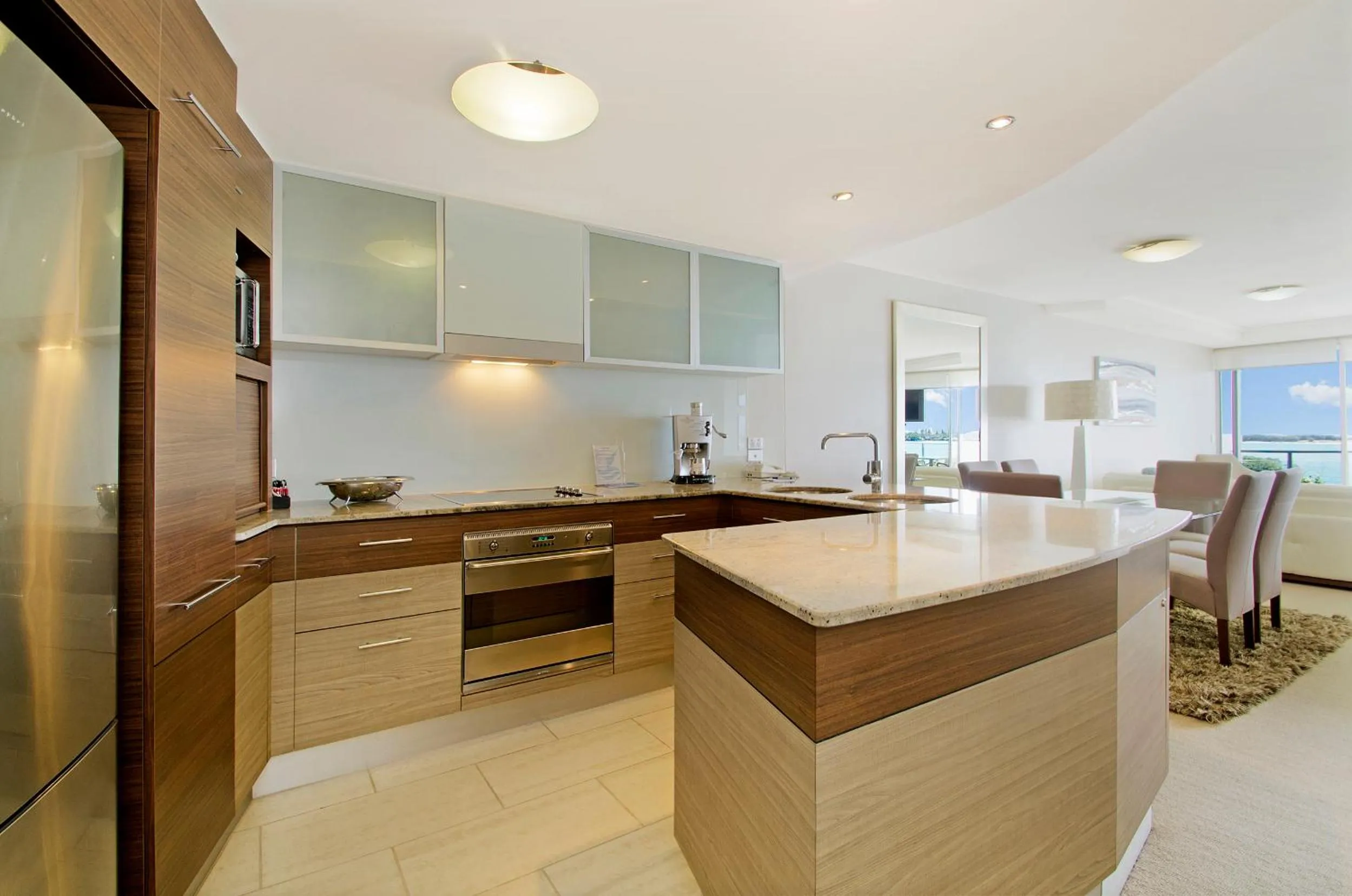 Kitchen or kitchenette in Waves Maroochy River