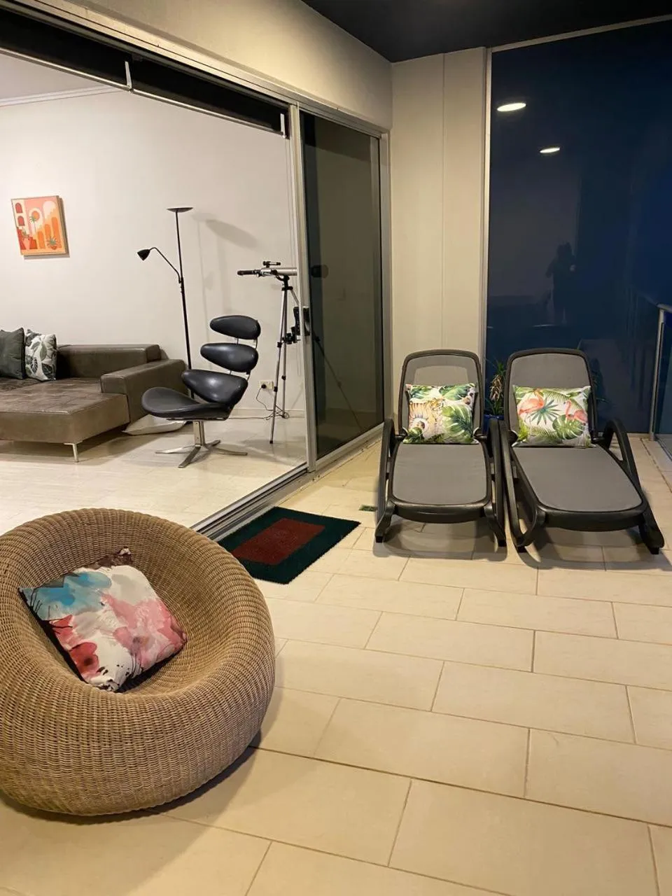 Balcony/Terrace in Waves Maroochy River