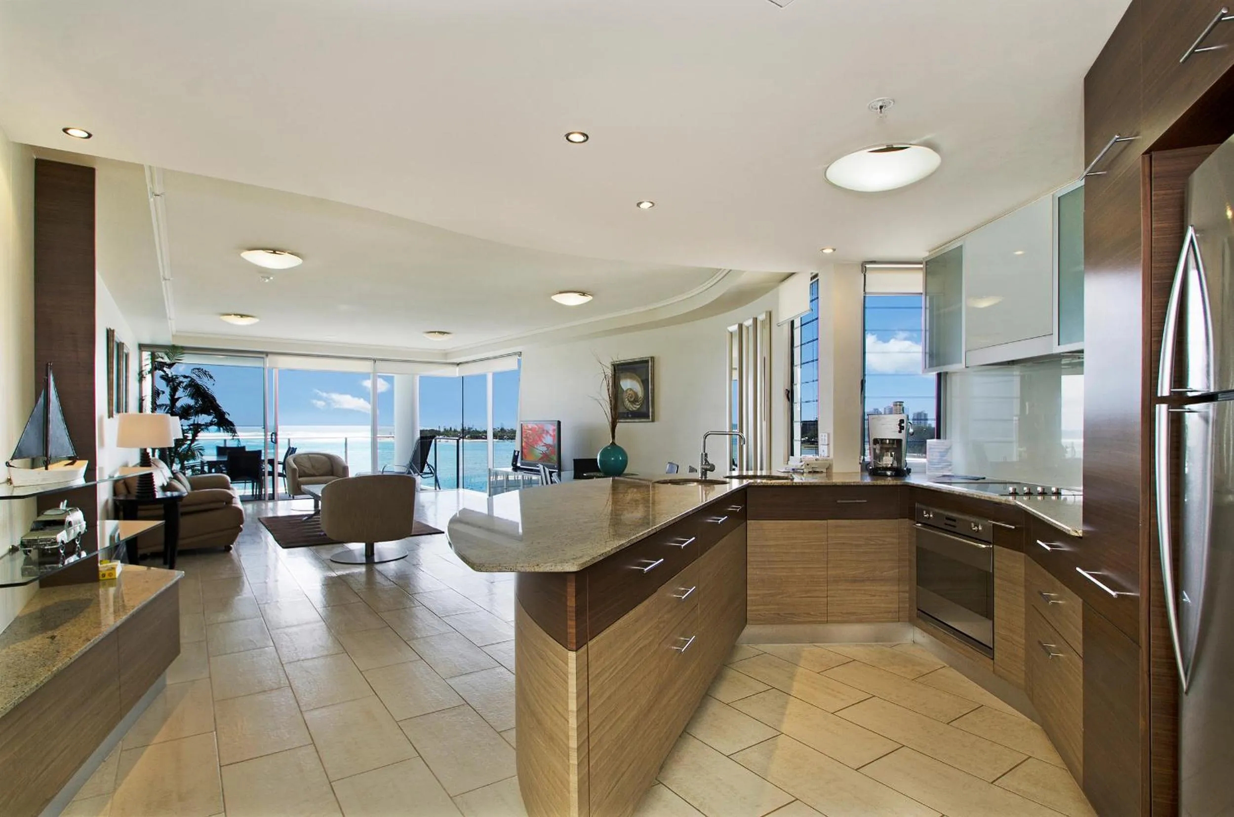 Kitchen or kitchenette in Waves Maroochy River