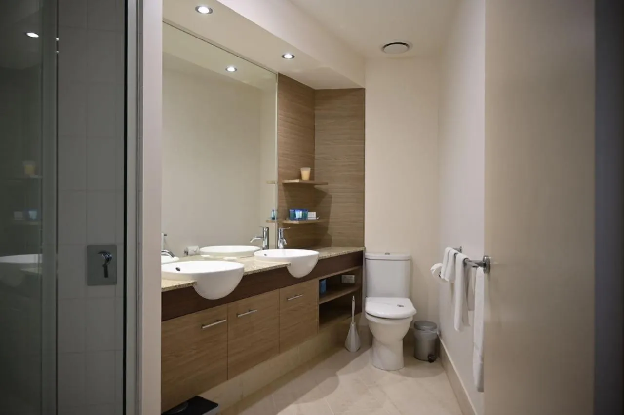 Shower in Waves Maroochy River