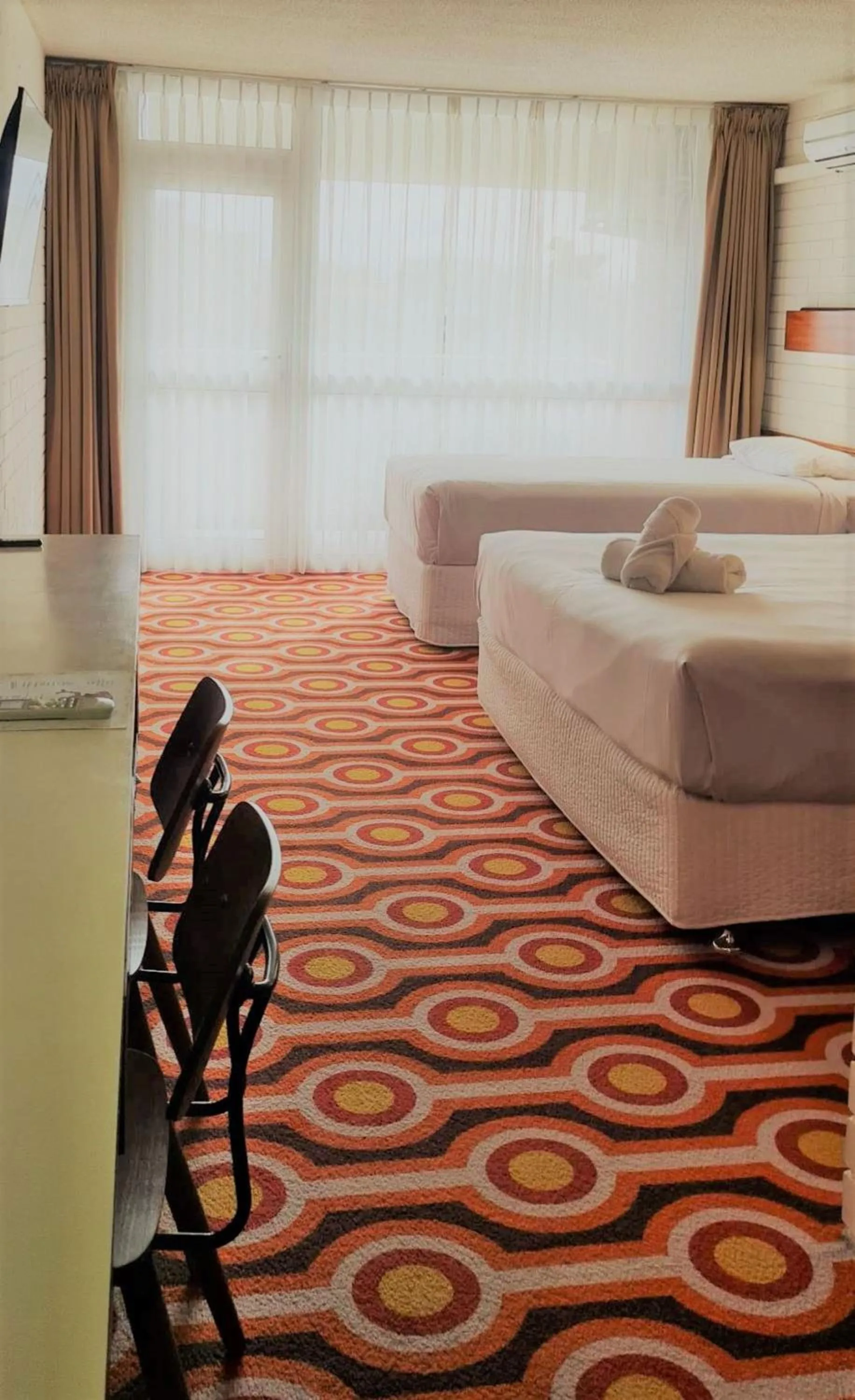 Bed in Indian Ocean Hotel