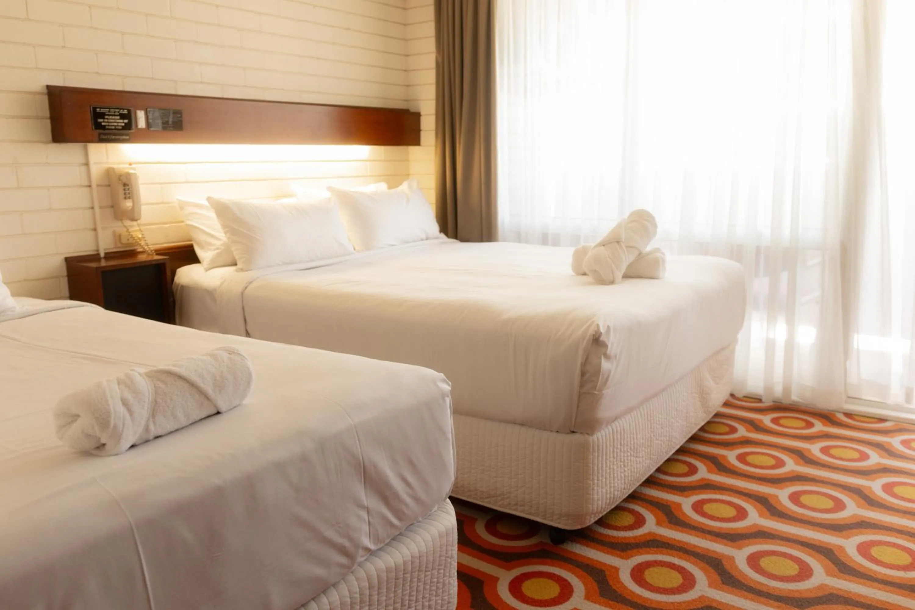 Bed in Indian Ocean Hotel