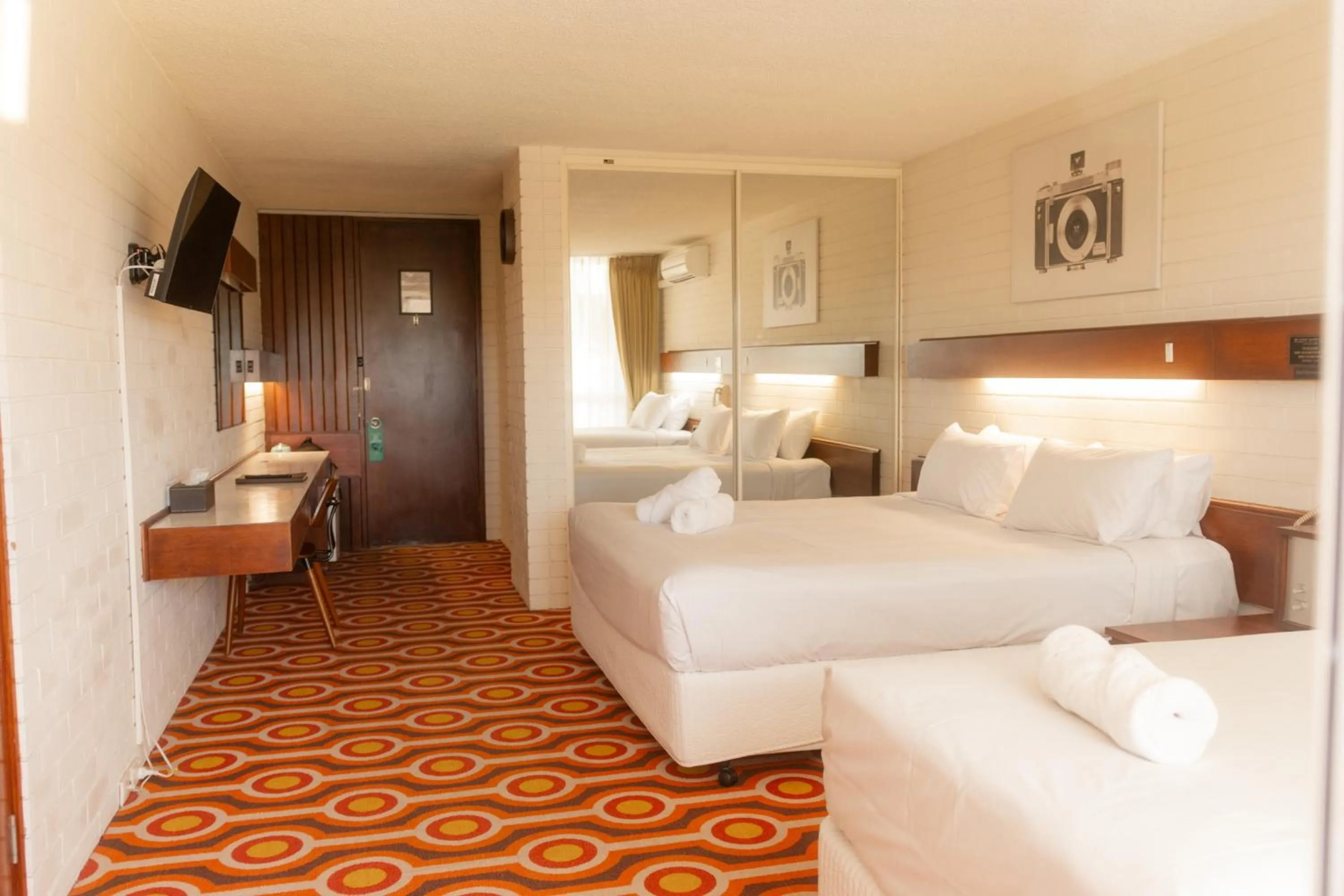 Bed in Indian Ocean Hotel