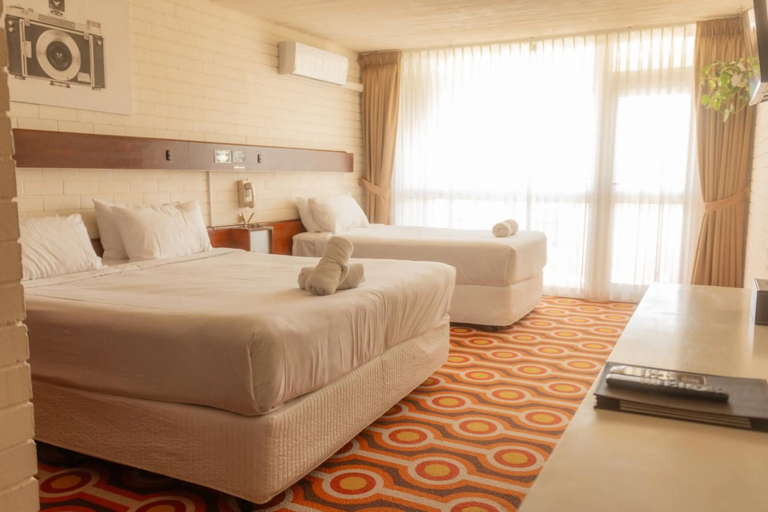 Bed in Indian Ocean Hotel