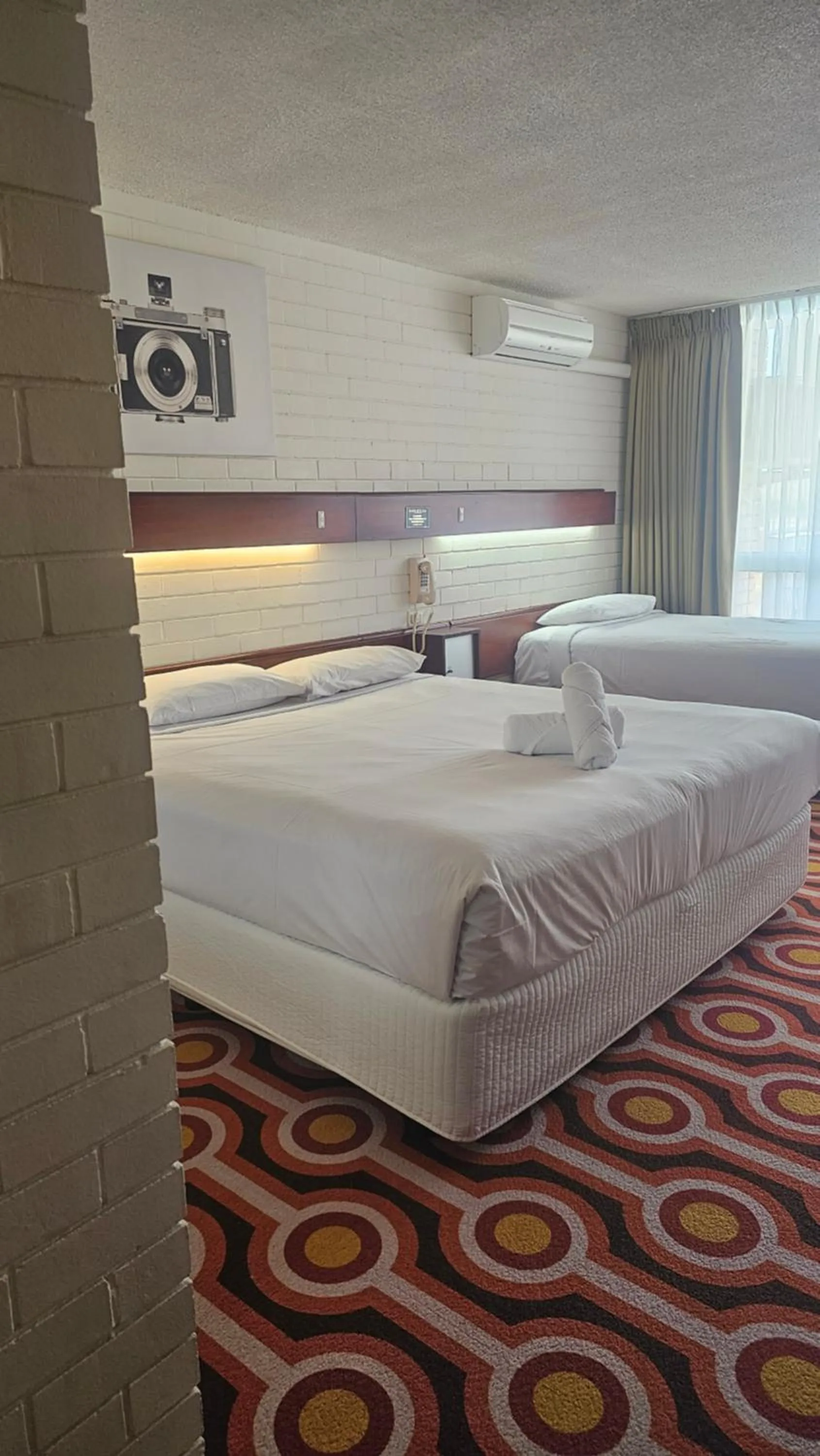 Bed in Indian Ocean Hotel