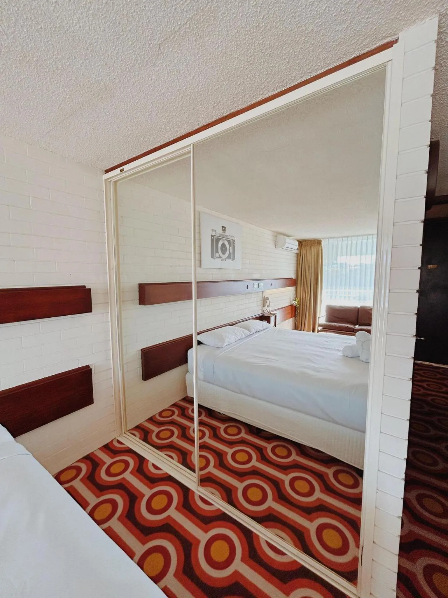 Bed in Indian Ocean Hotel