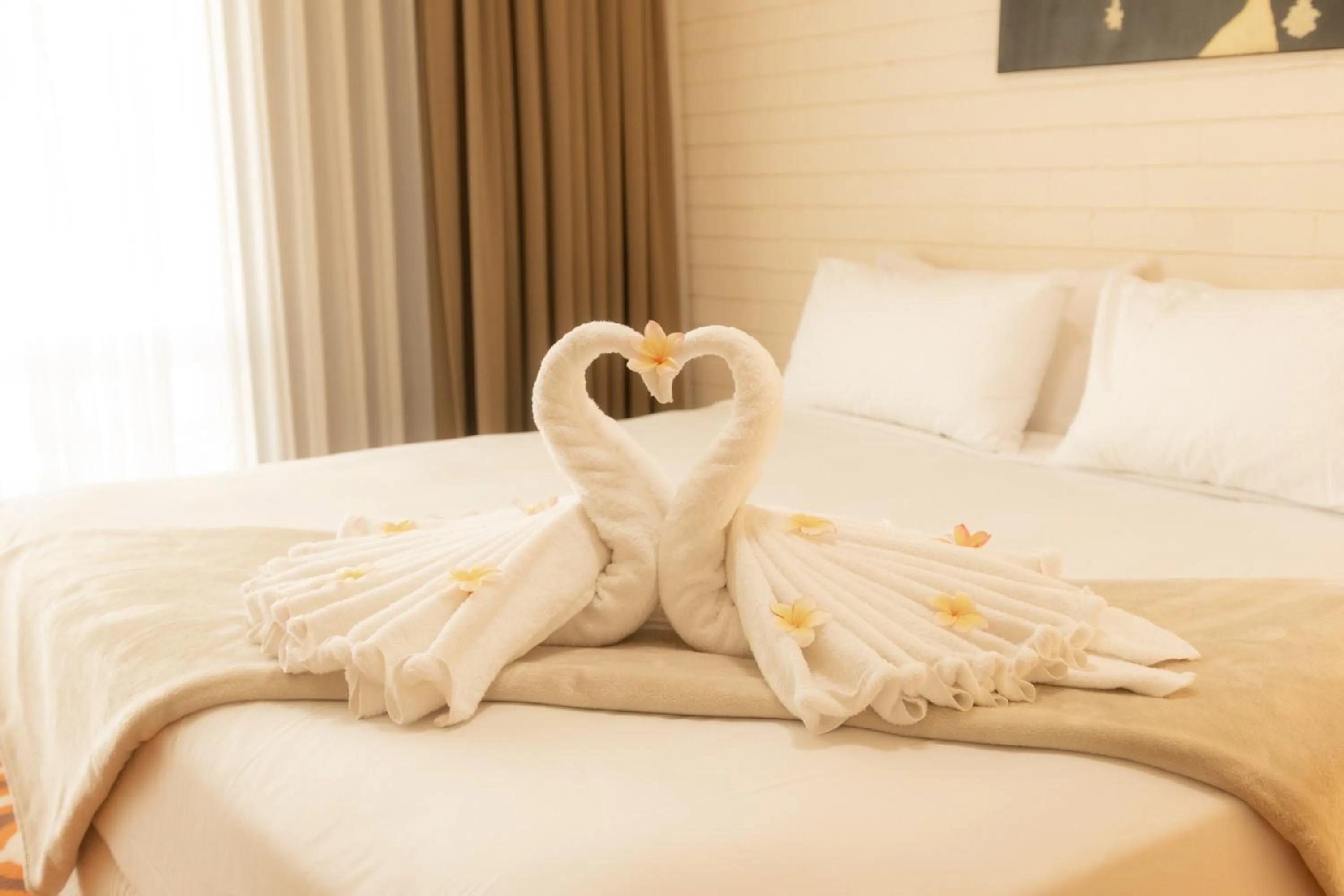 Bed in Indian Ocean Hotel