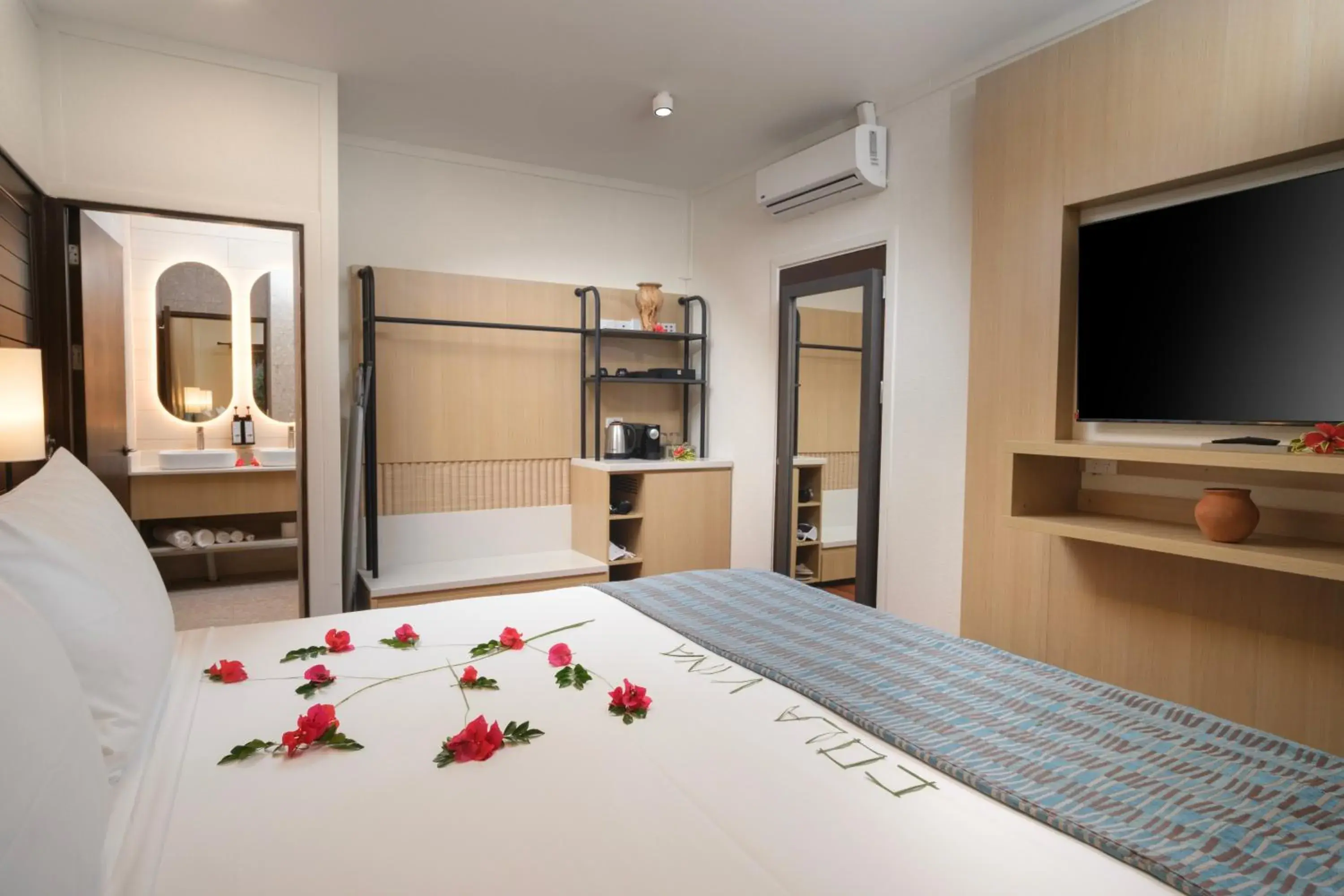 Bed in Yatule Resort & Spa Bed in Yatule Resort & Spa